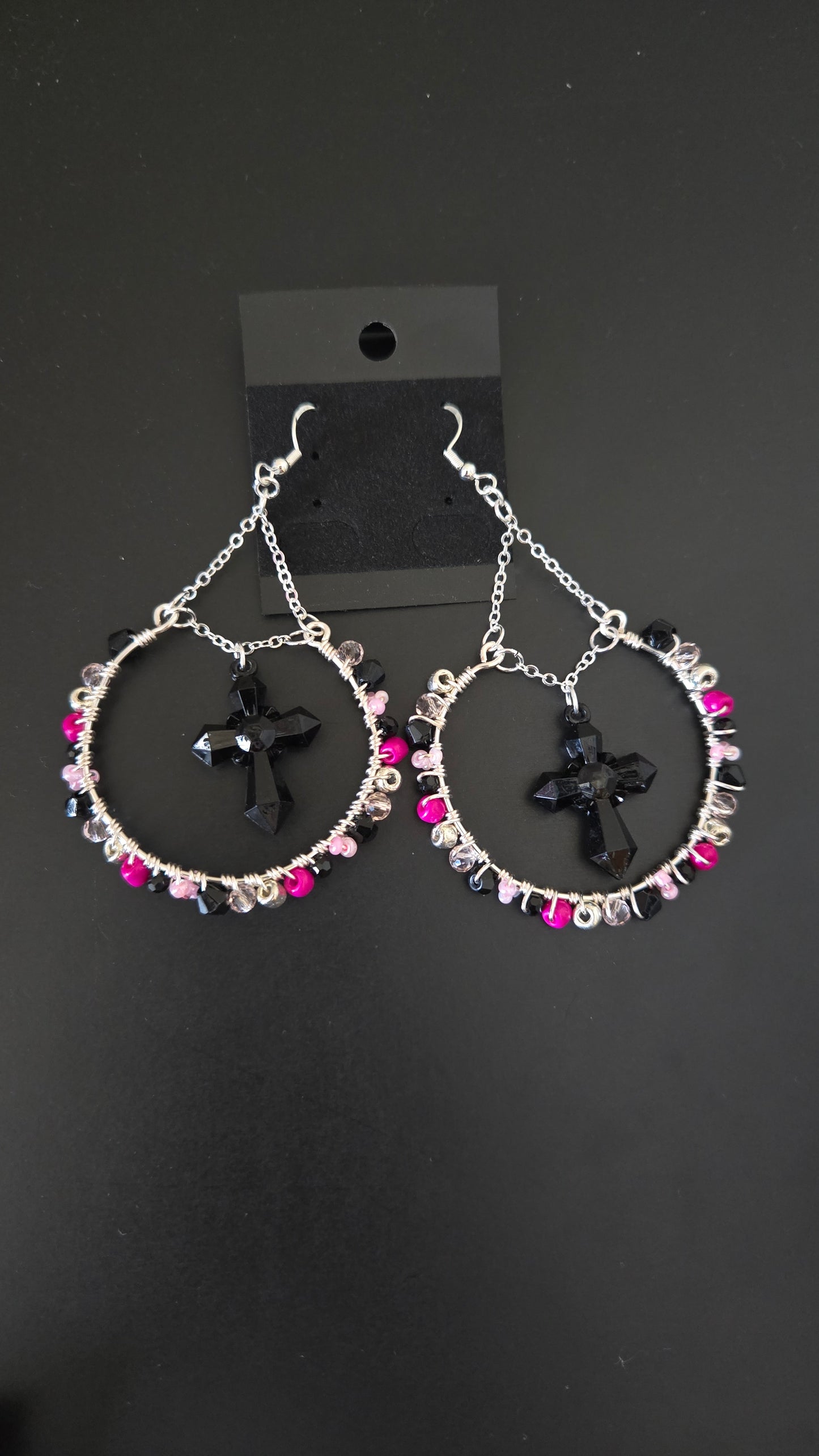 Draculaura Wire-wrapped Earrings