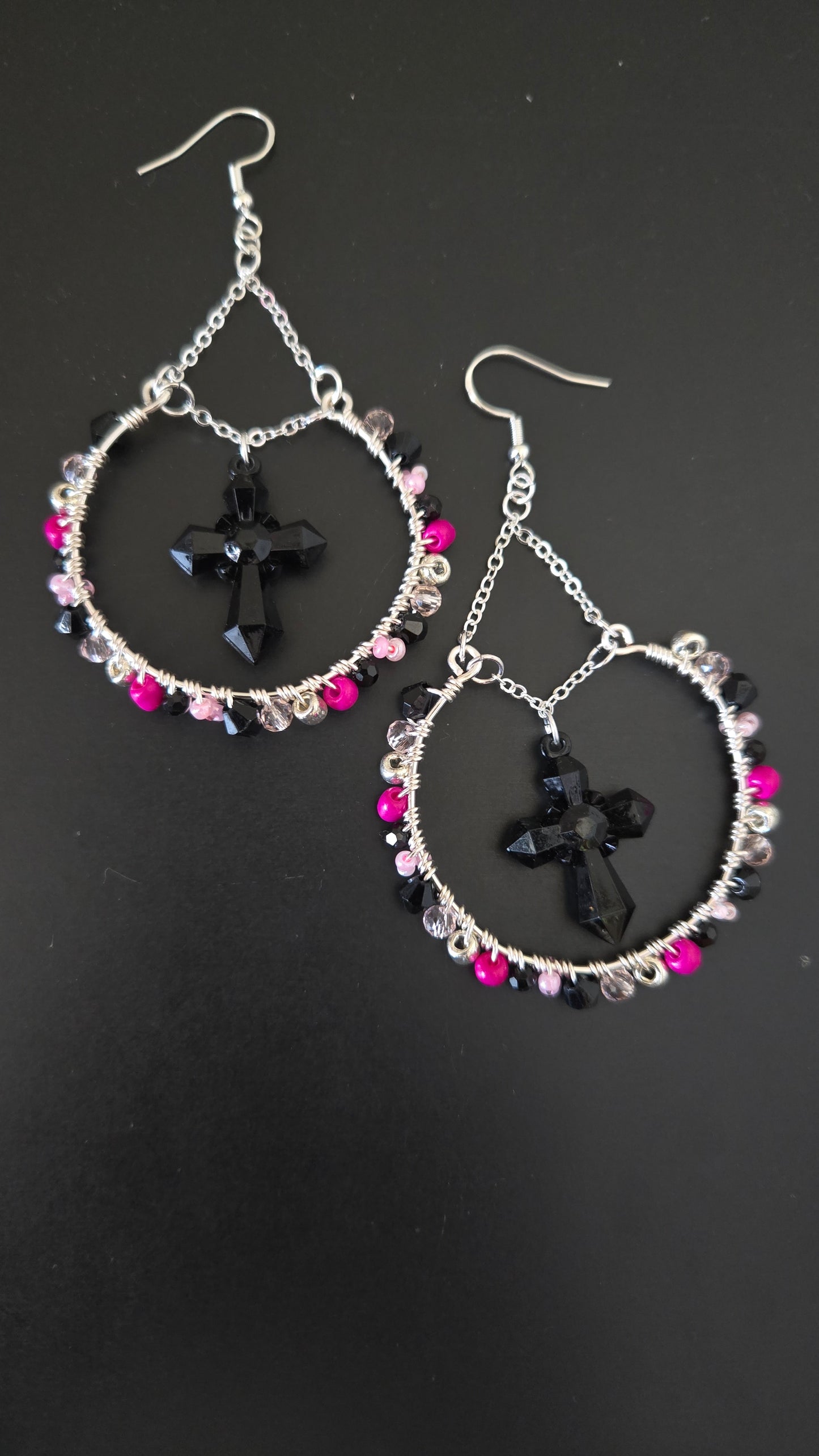 Draculaura Wire-wrapped Earrings