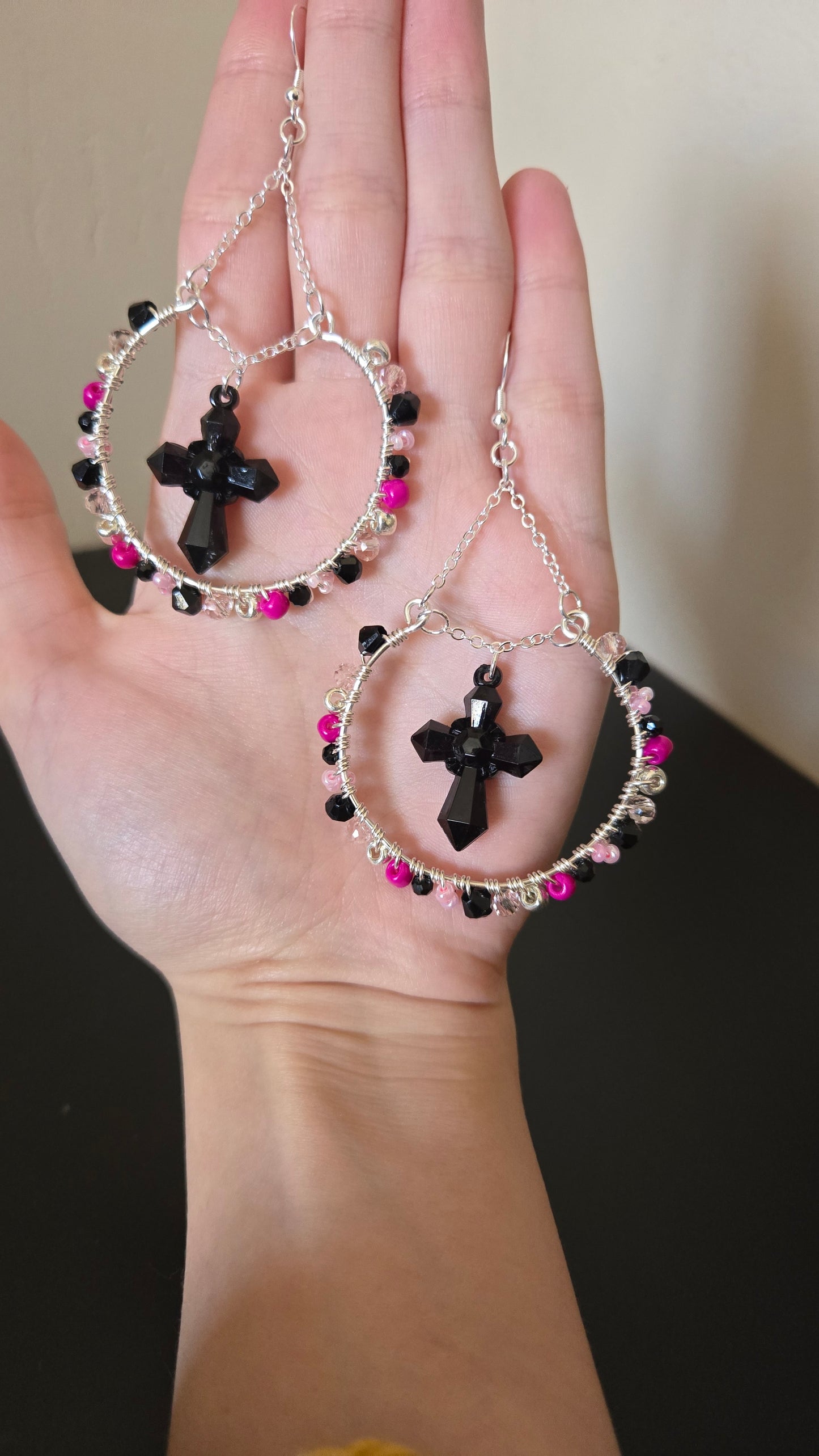 Draculaura Wire-wrapped Earrings
