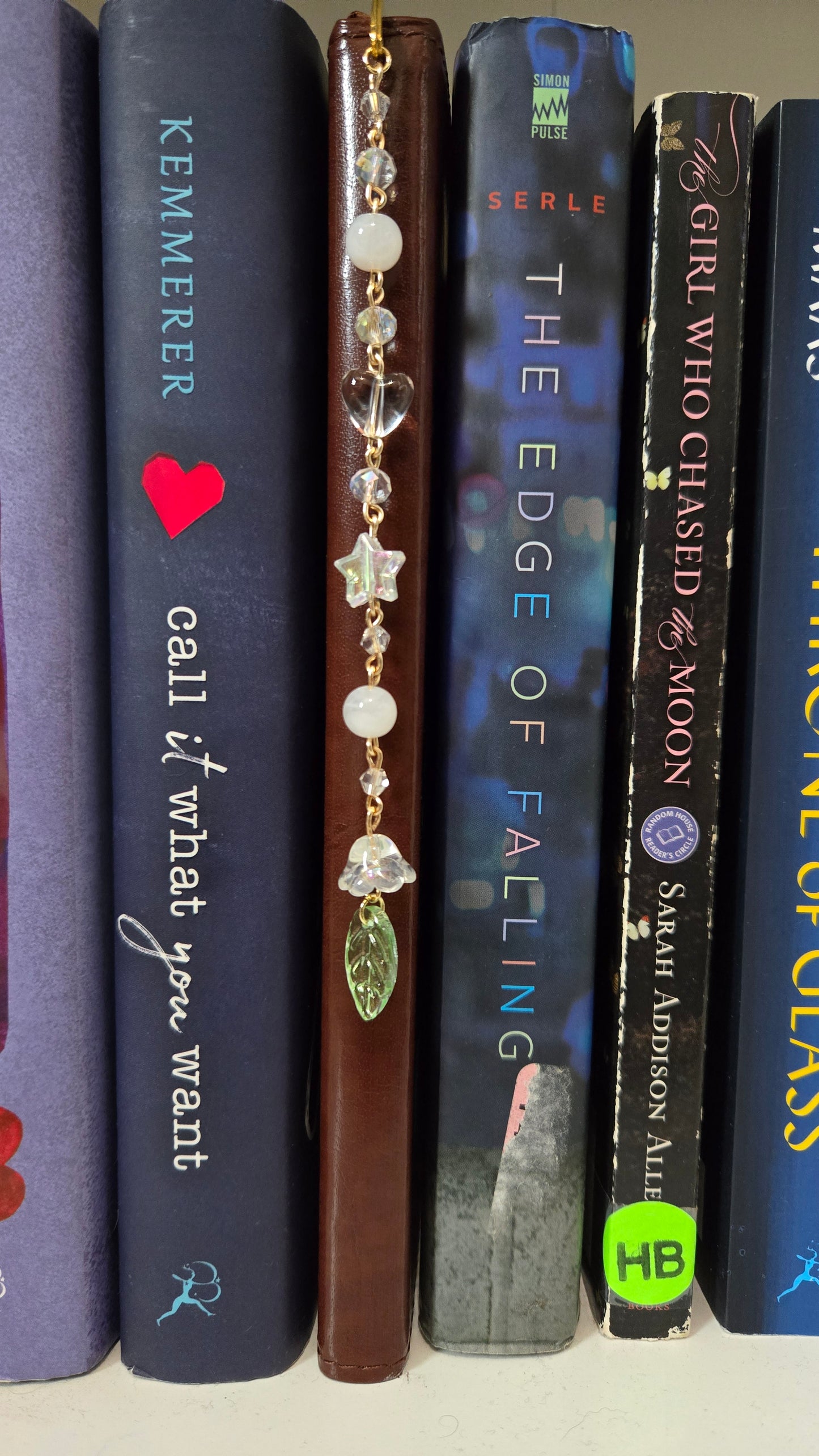 White Lily Of The Valley Beaded Bookmarks