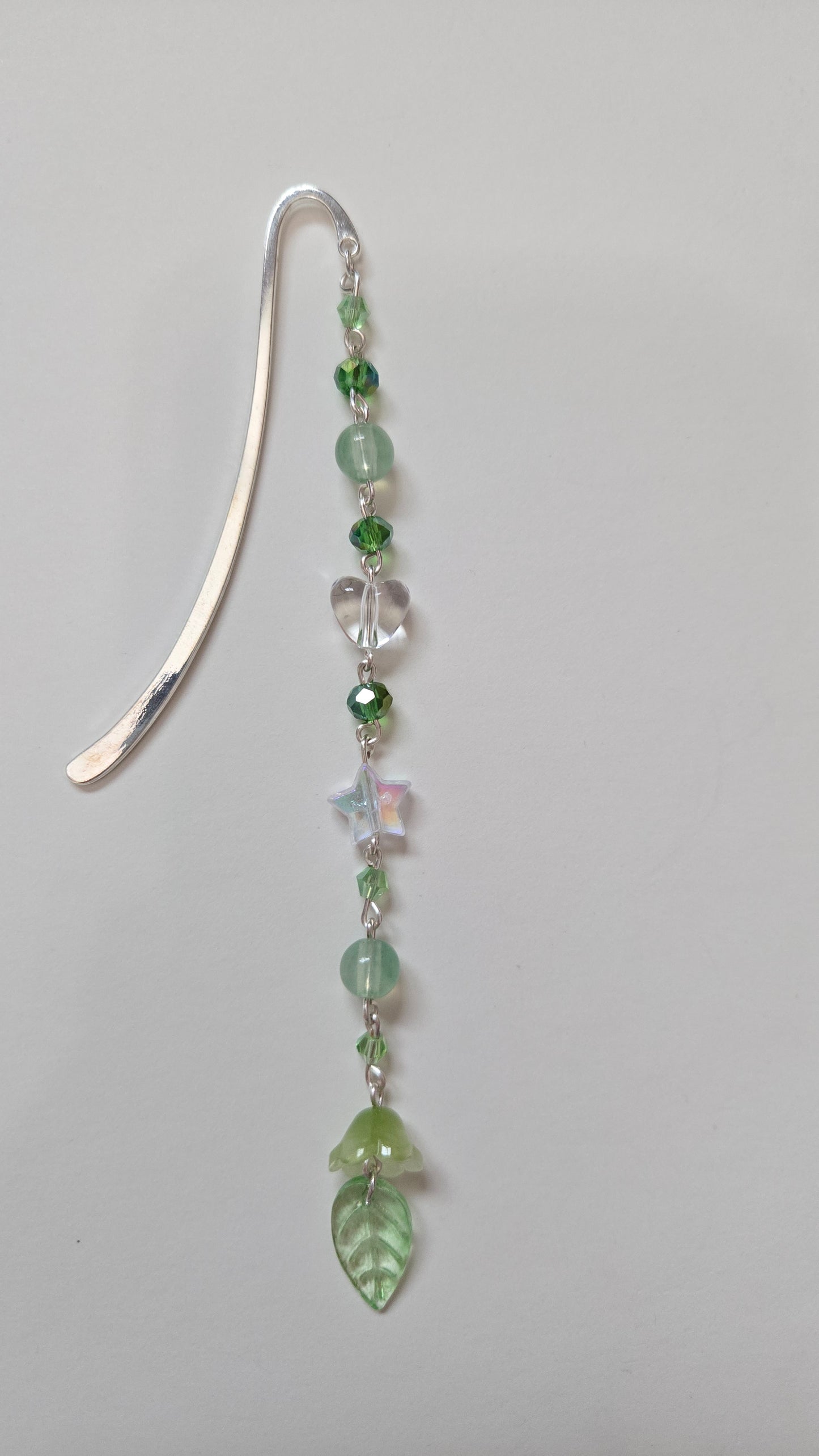 Green Lily Of The Valley Beaded Bookmarks
