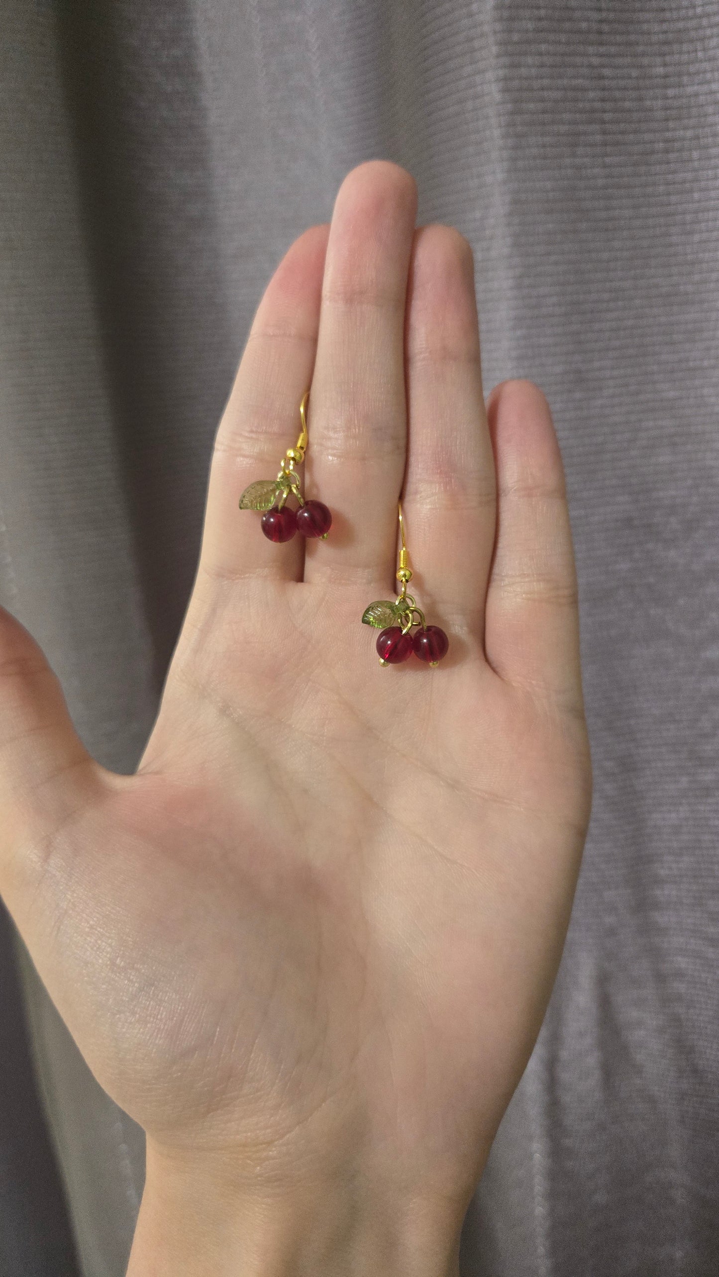 Cherry Simple Earrings