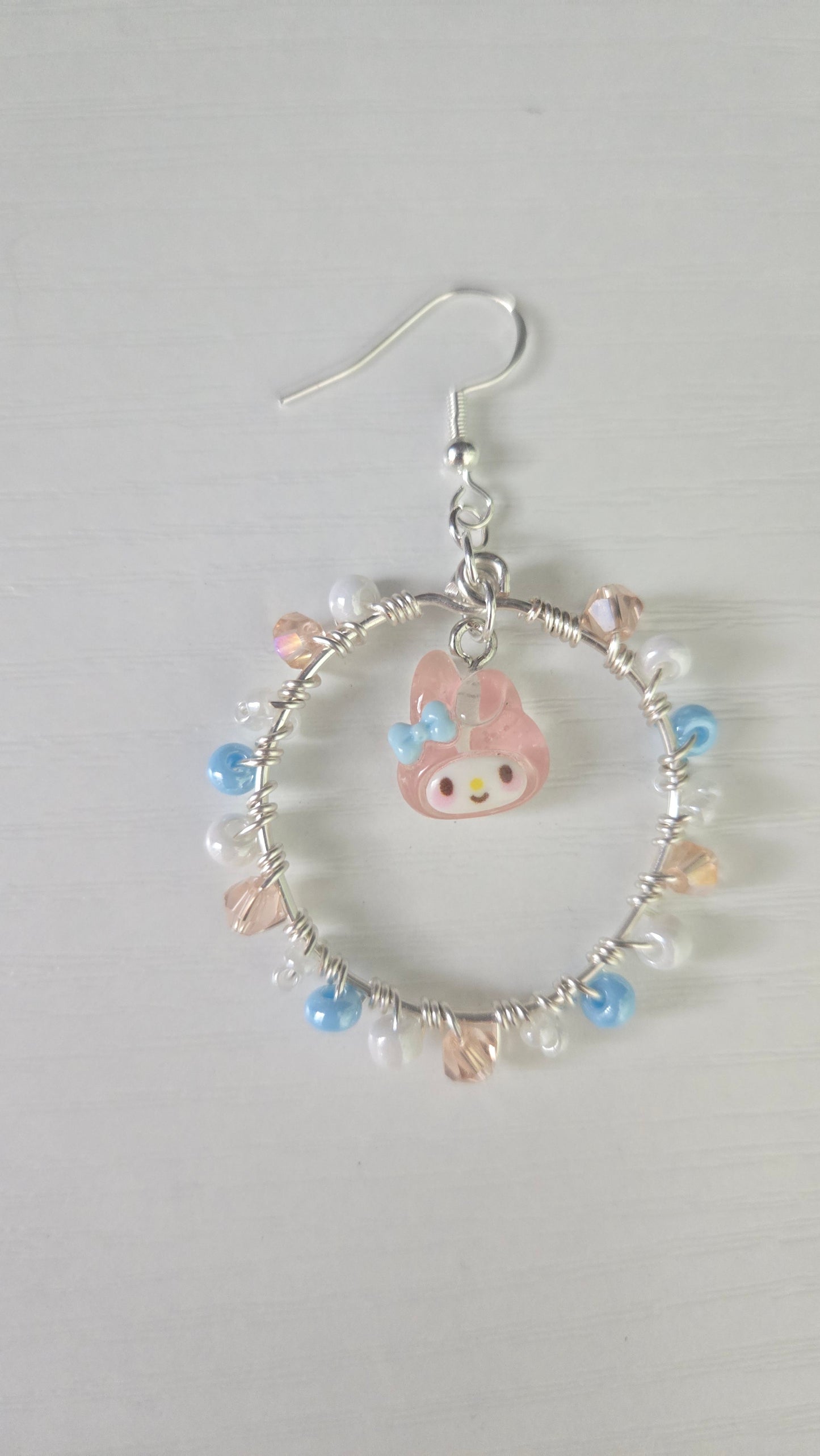 My Melody Small Wire-wrapped Earrings