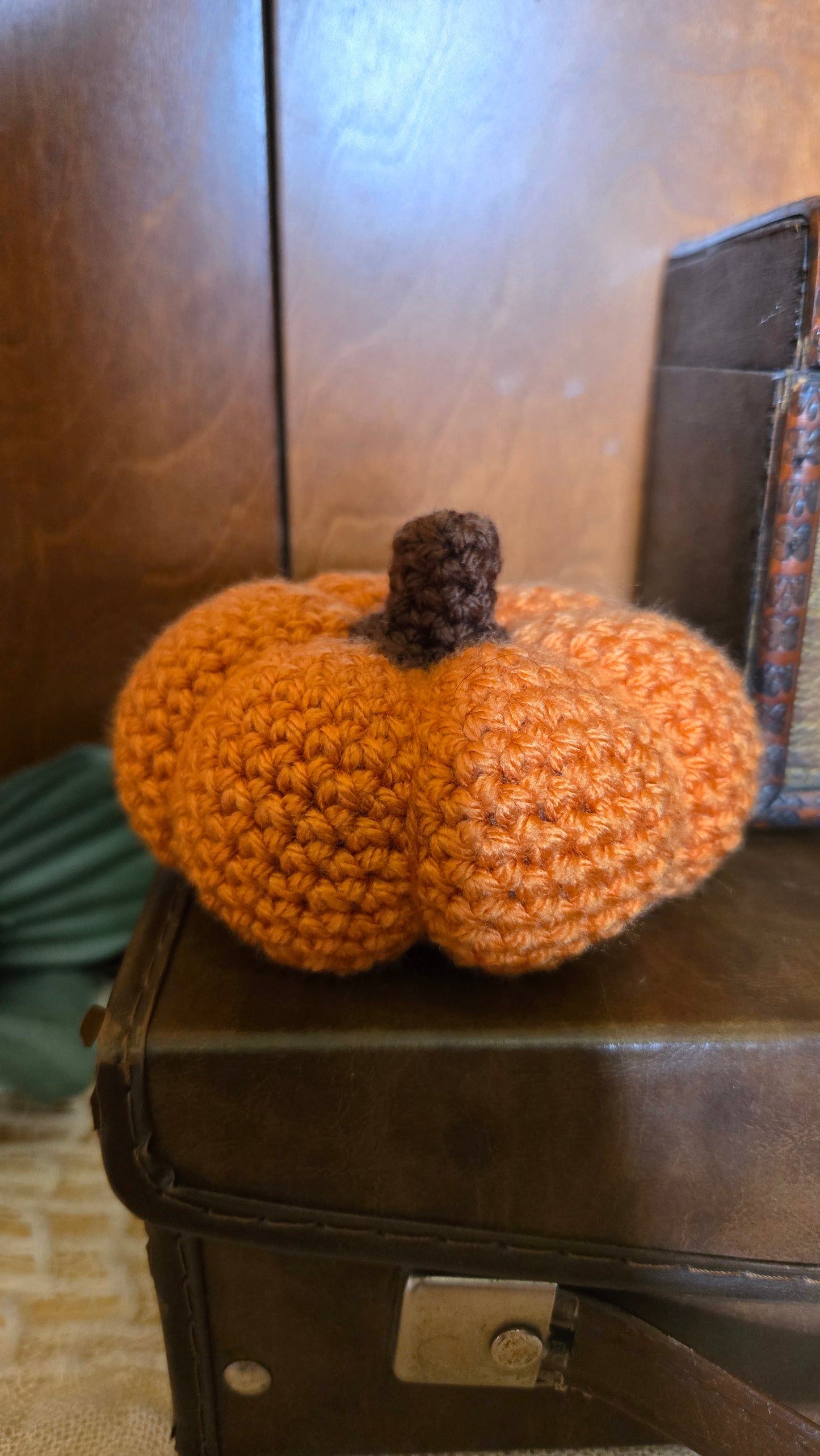 Made To Order Orange Crochet Pumpkin