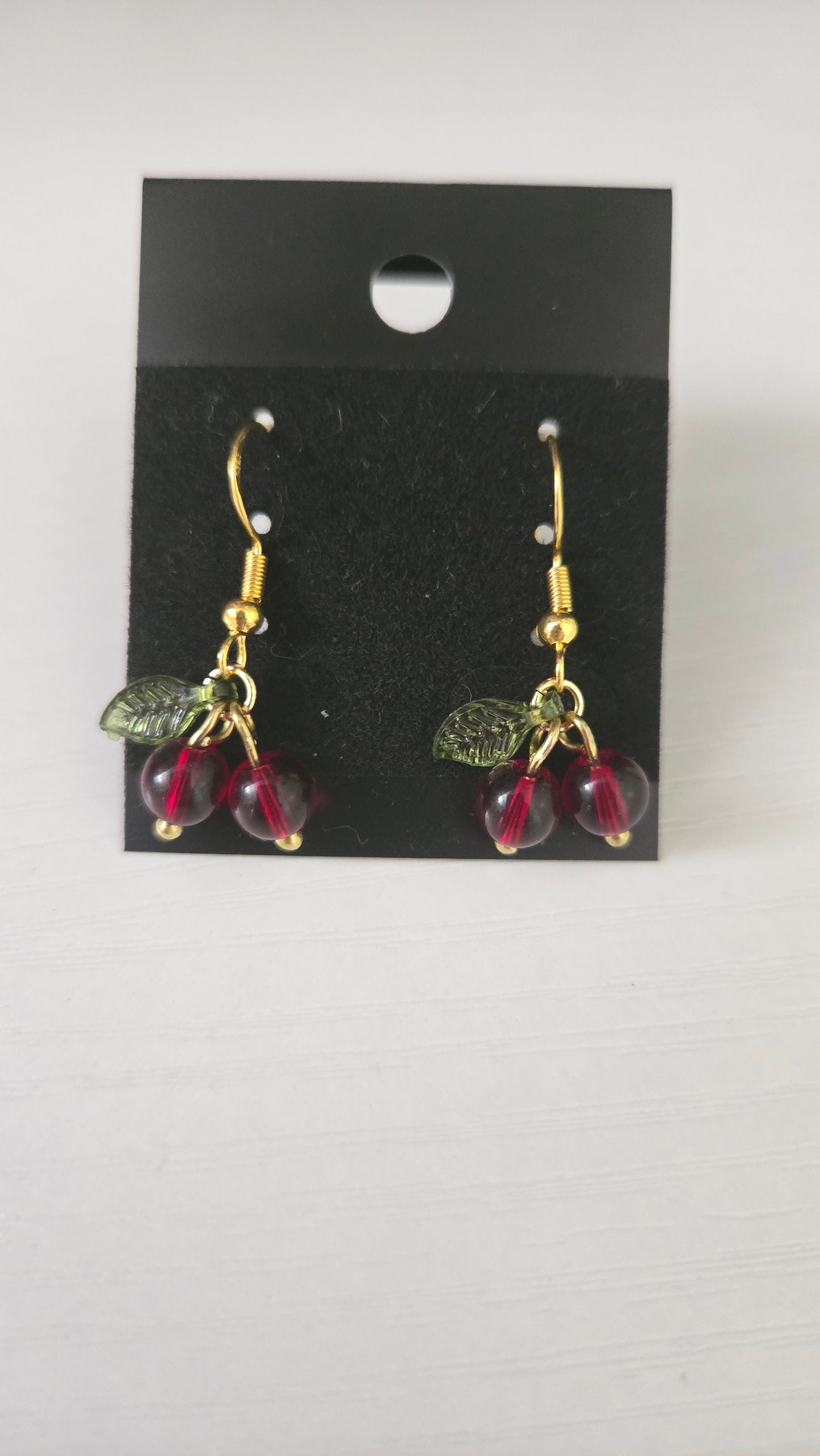 Cherry Simple Earrings