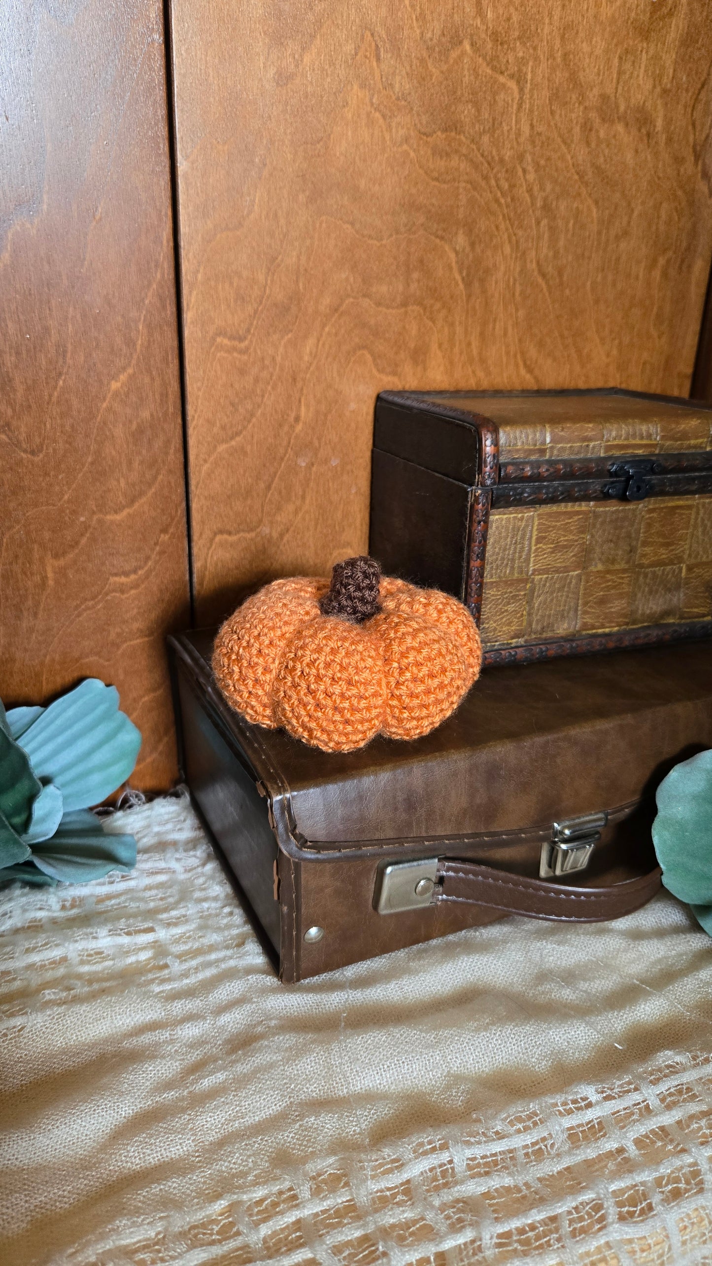 Made To Order Orange Crochet Pumpkin
