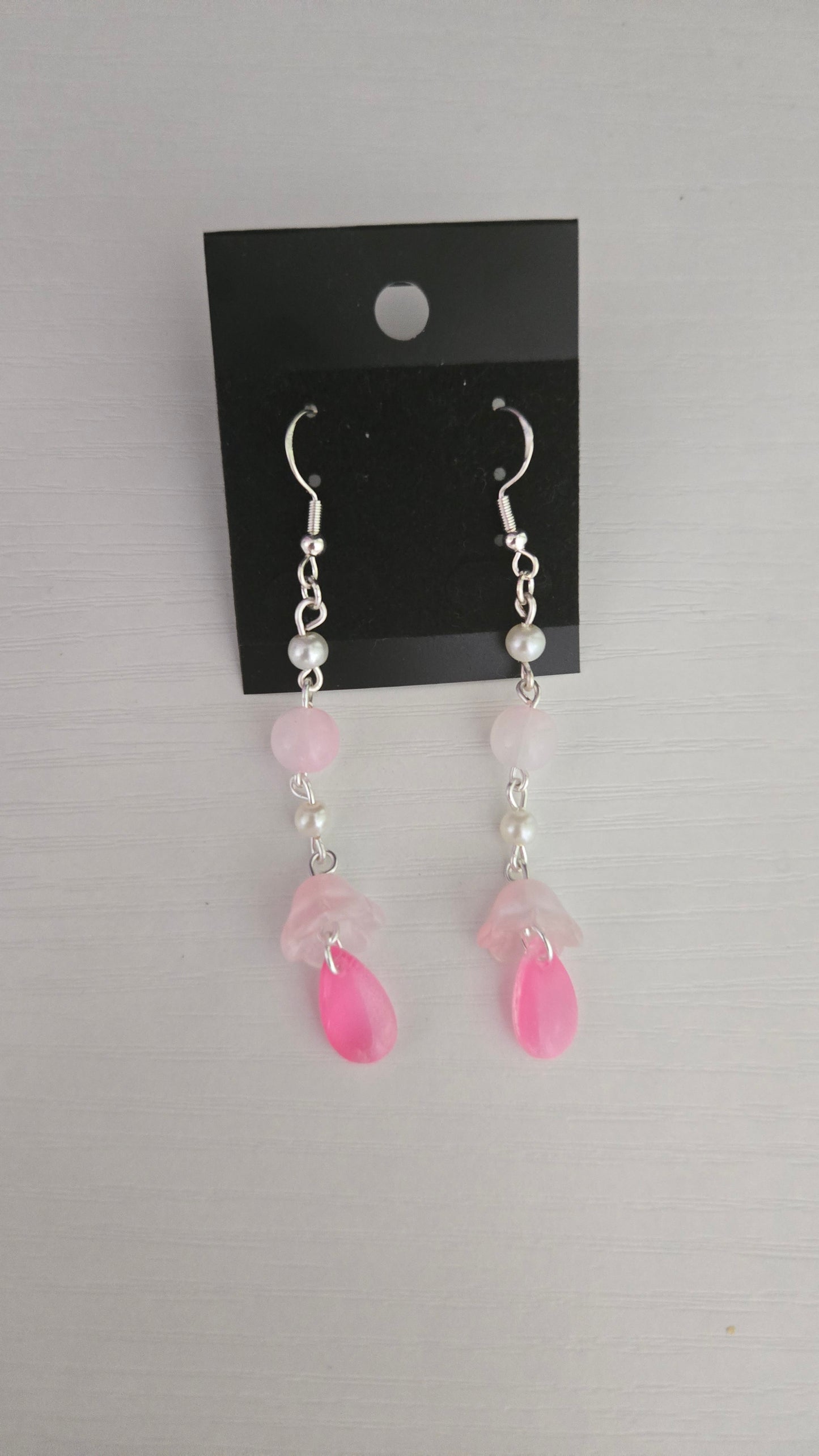 Floral Drop Earrings