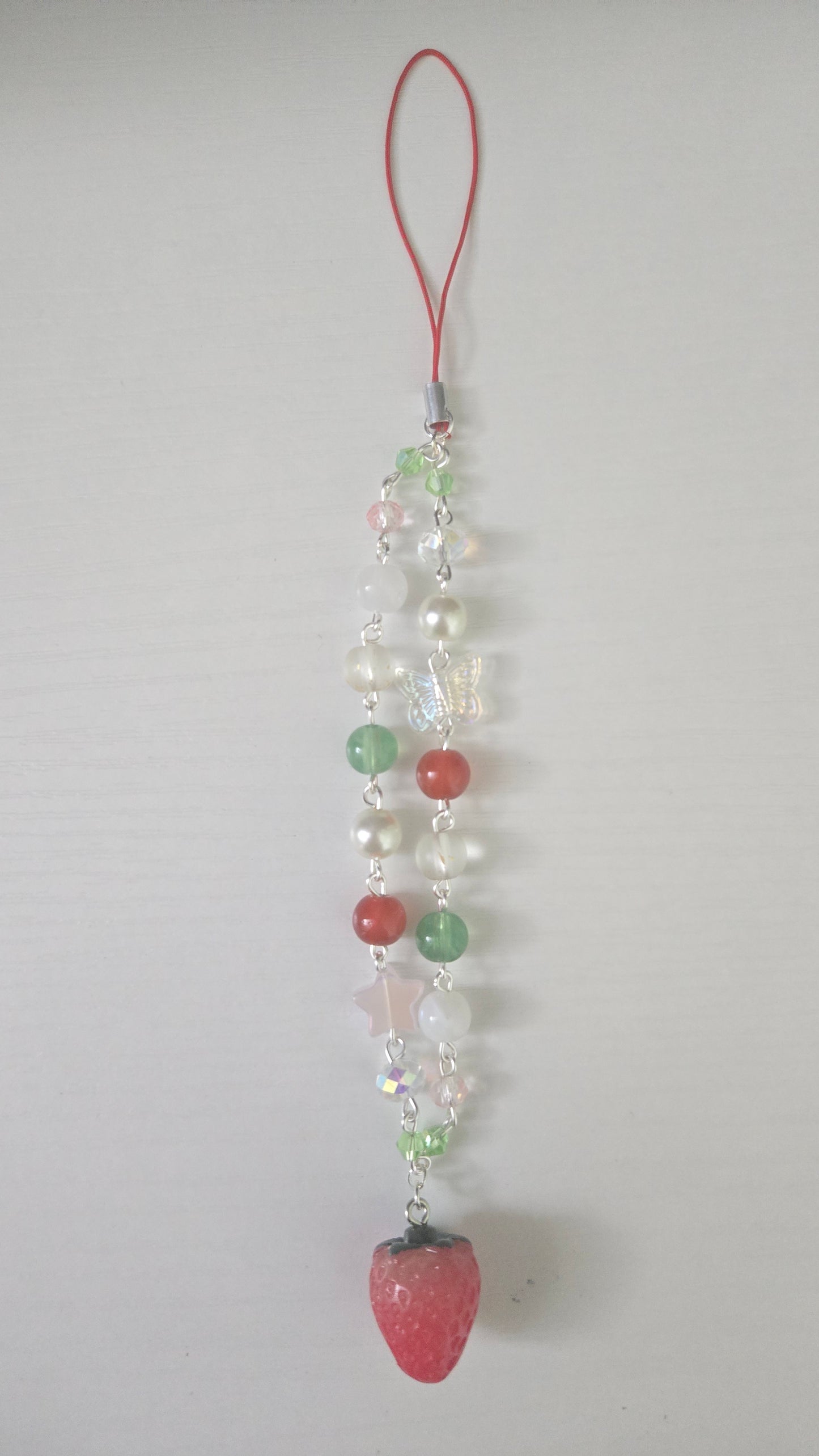 Strawberry Phone Charm