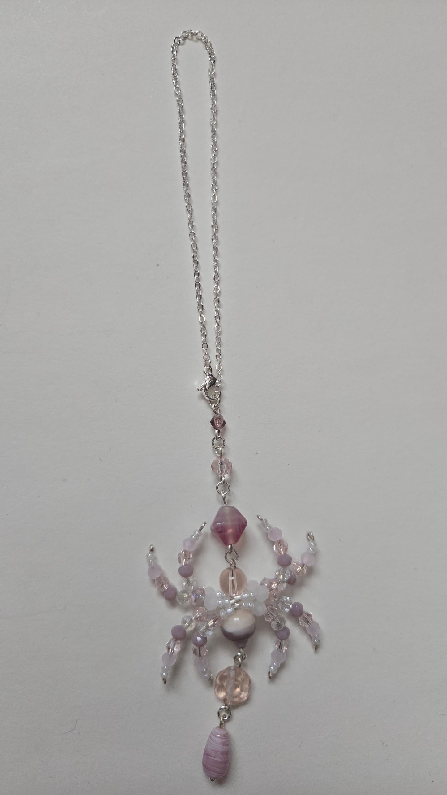 Mauve Spider Decor