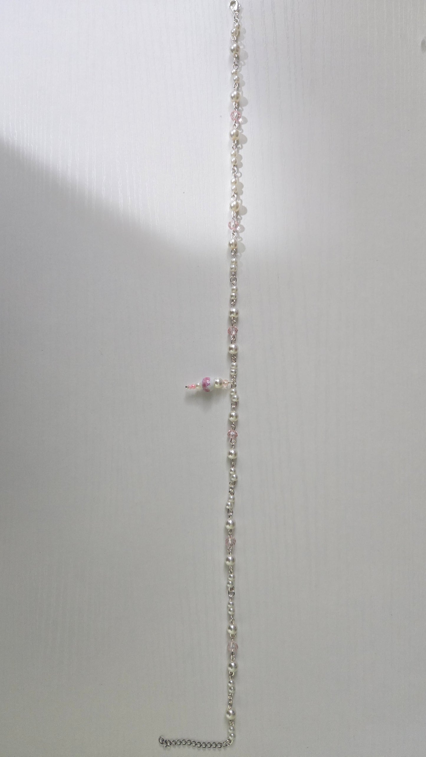 Center Piece Floral Pearls Necklace