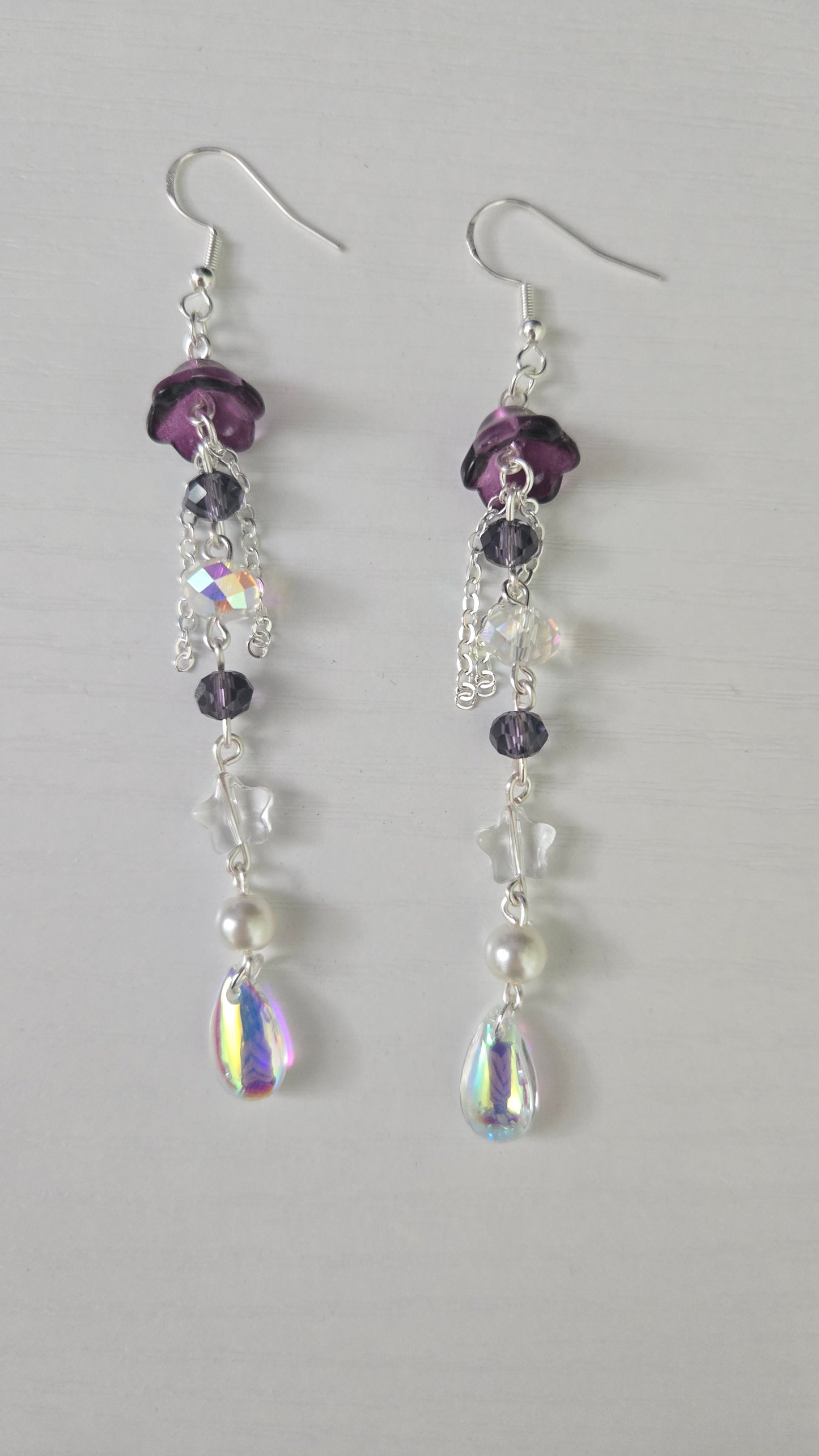 Grape Mini Jellyfish Earrings
