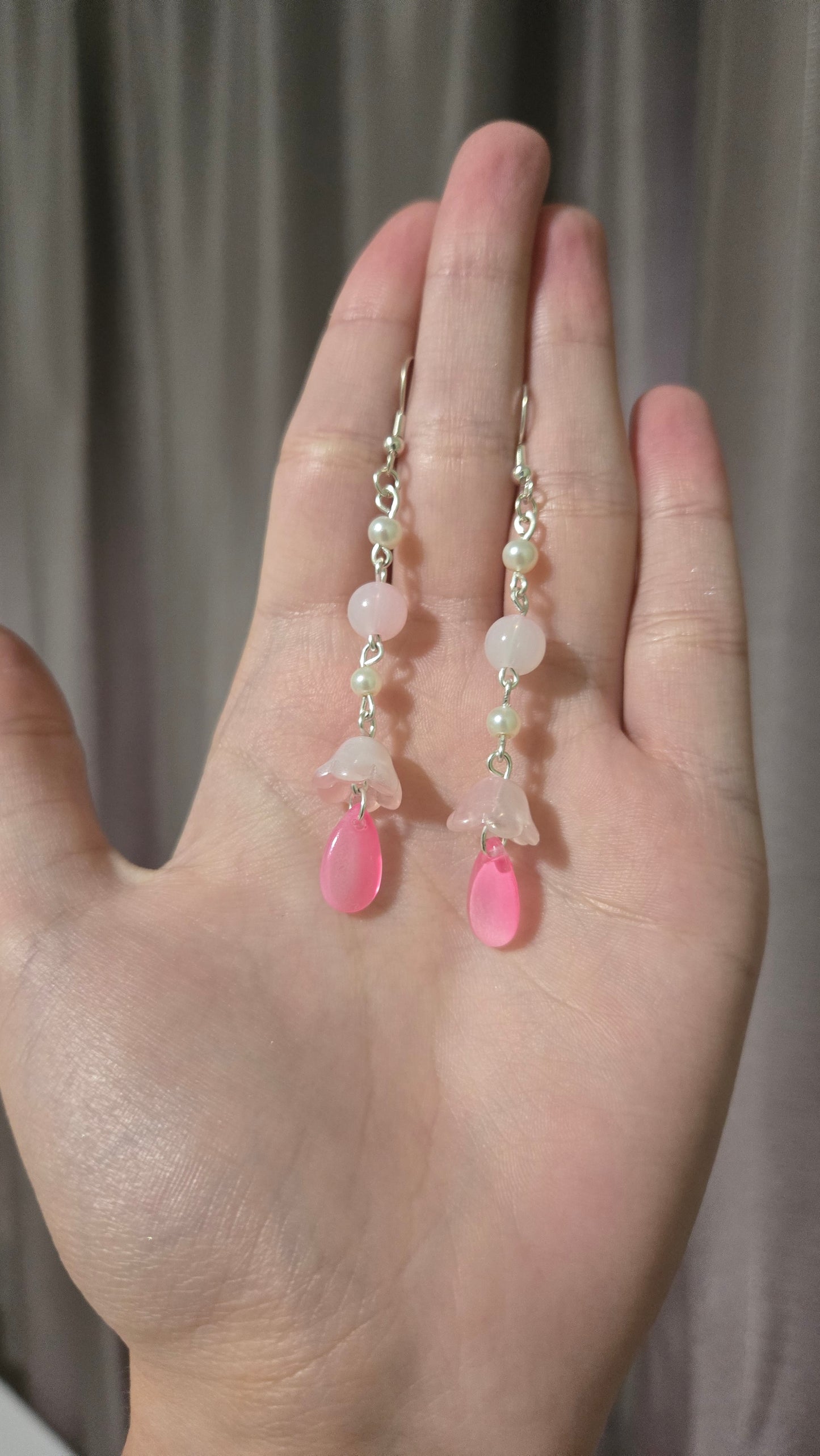 Floral Drop Earrings