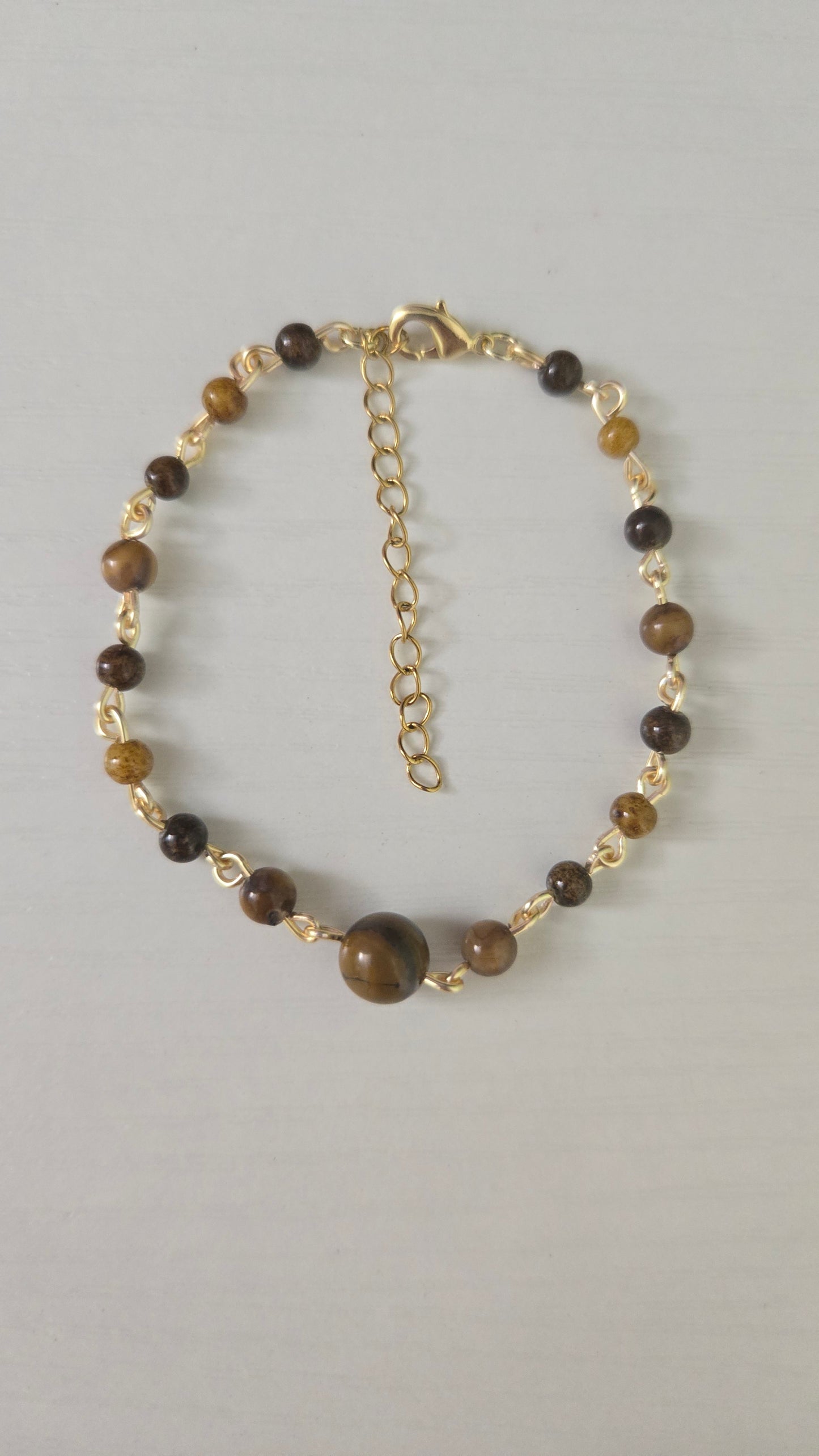 Brown/Gold Simple Bracelet