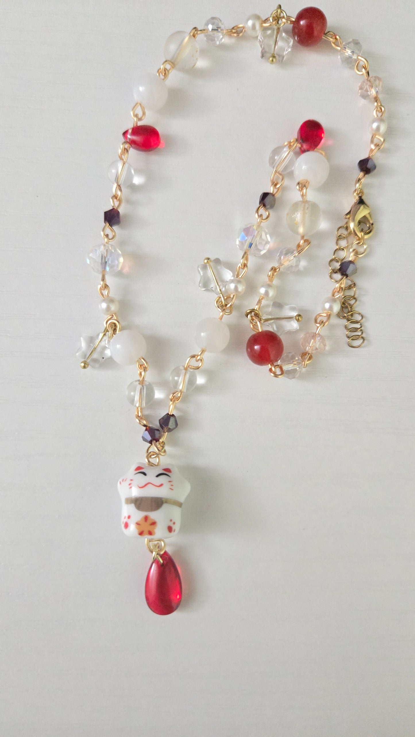 Waving Cat Bliss Necklace