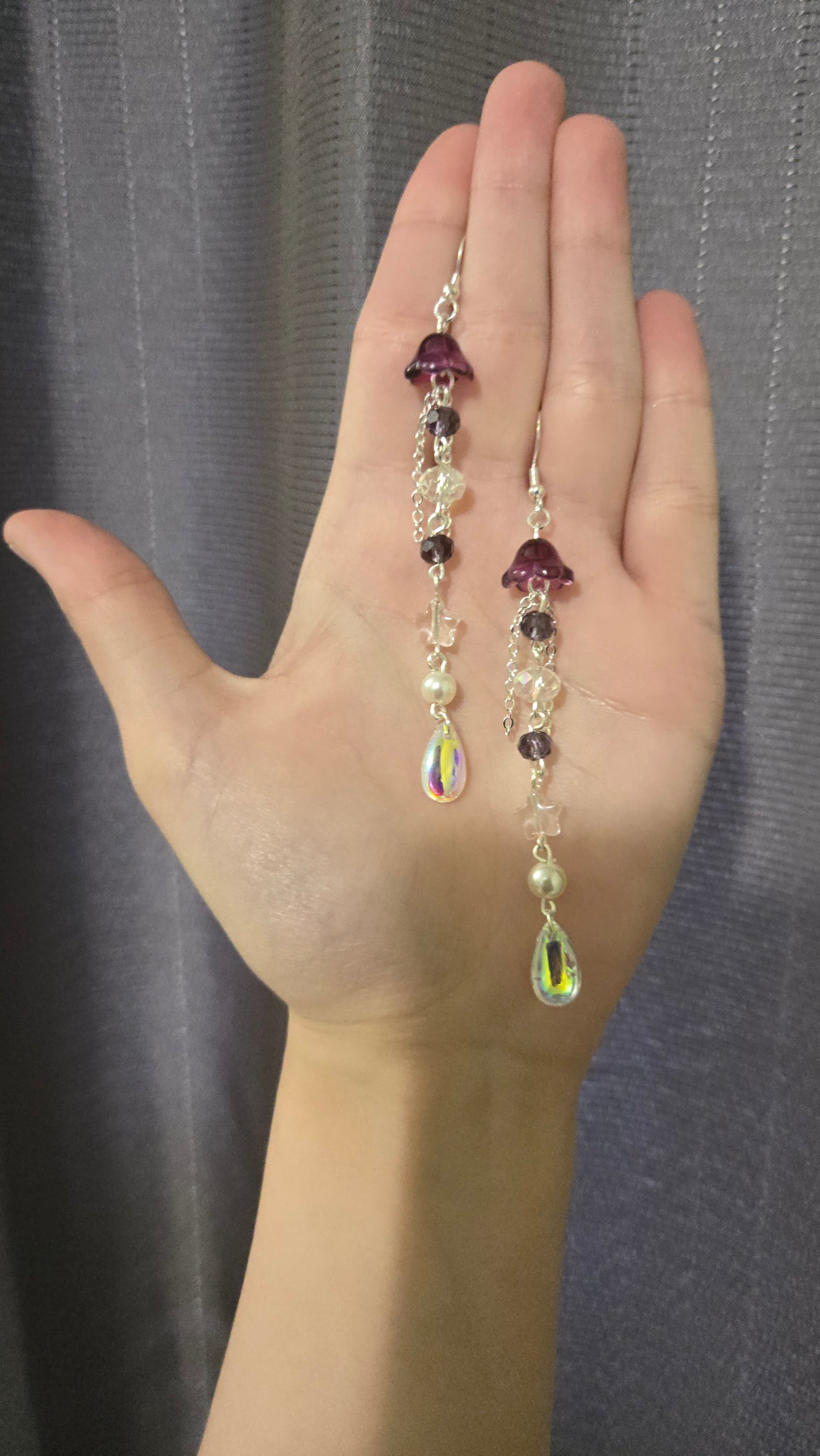 Grape Mini Jellyfish Earrings