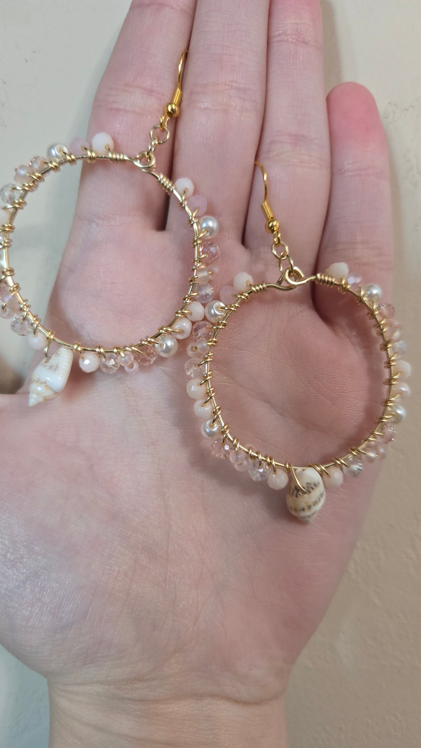 Aphrodite's Love Wire-wrapped Earrings