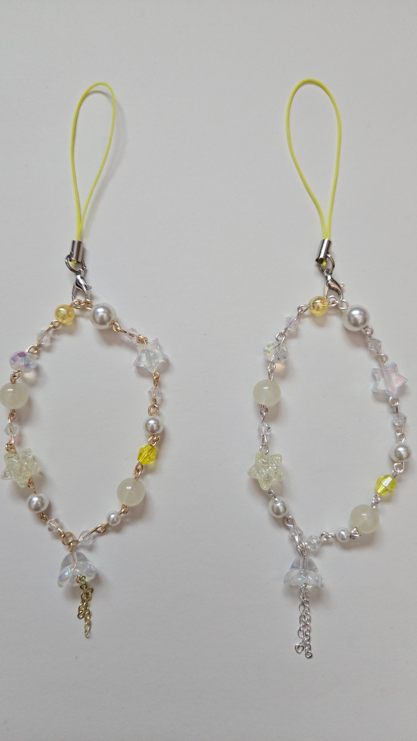 Yellow Sweet Dreams Phone Charms