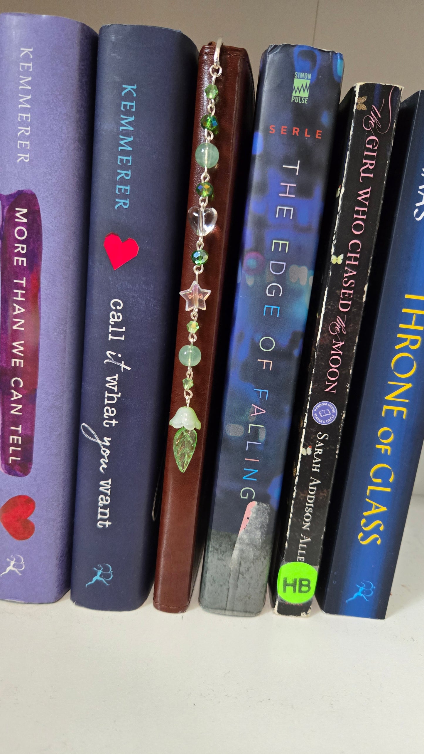 Green Lily Of The Valley Beaded Bookmarks