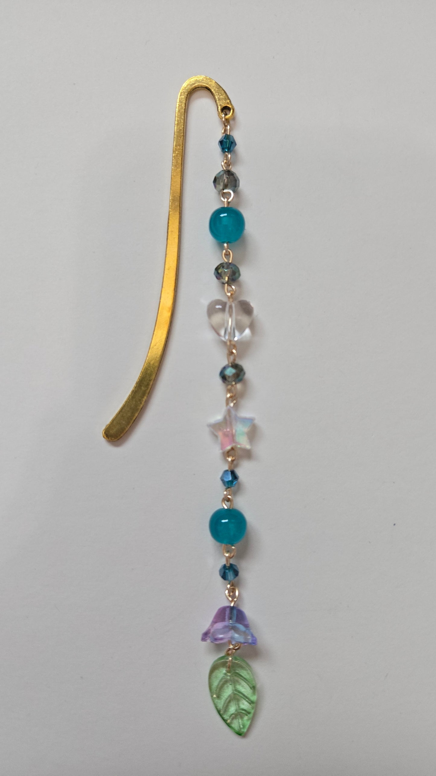 Galaxy Lily Of The Valley Beaded Bookmark
