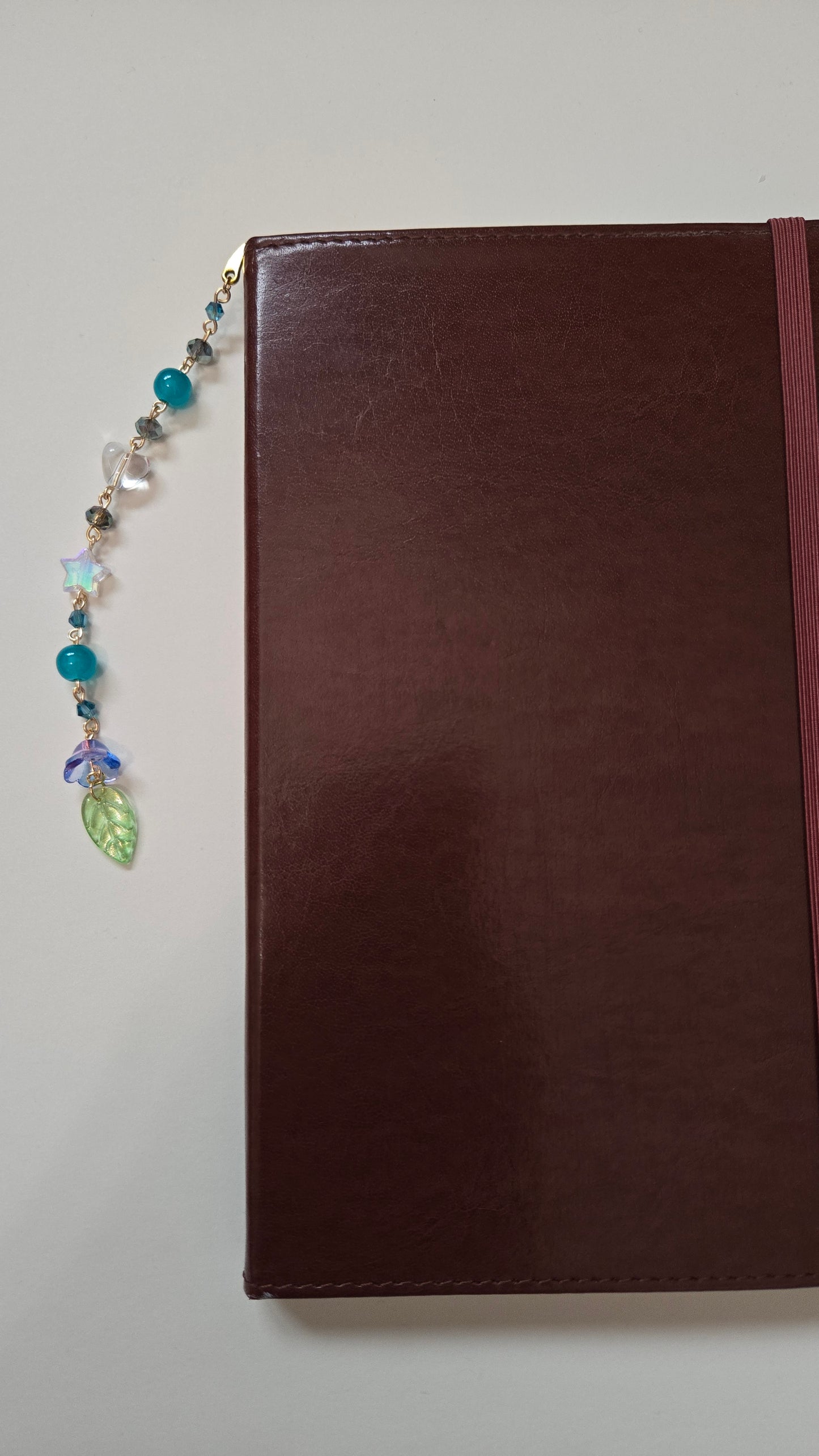 Galaxy Lily Of The Valley Beaded Bookmark