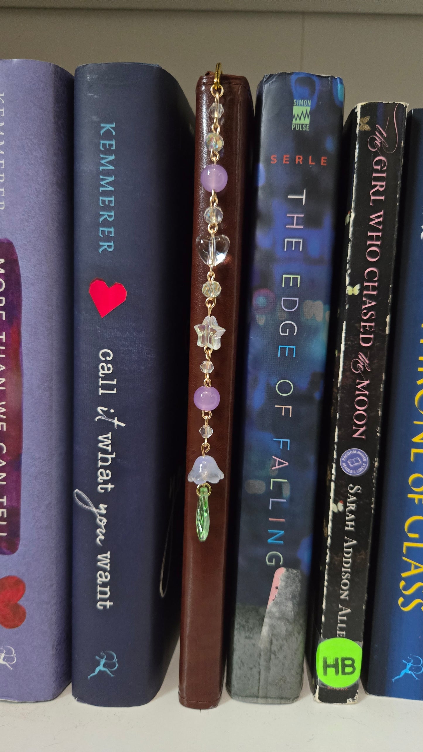 Lavender Lily Of The Valley Beaded Bookmarks