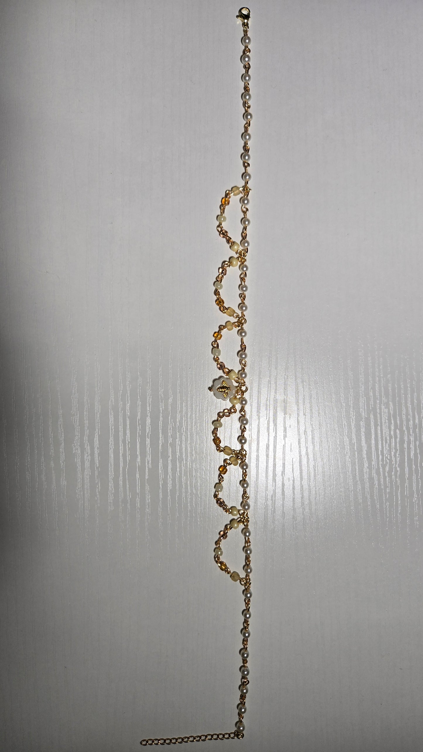 Honey Bee Chained Necklace