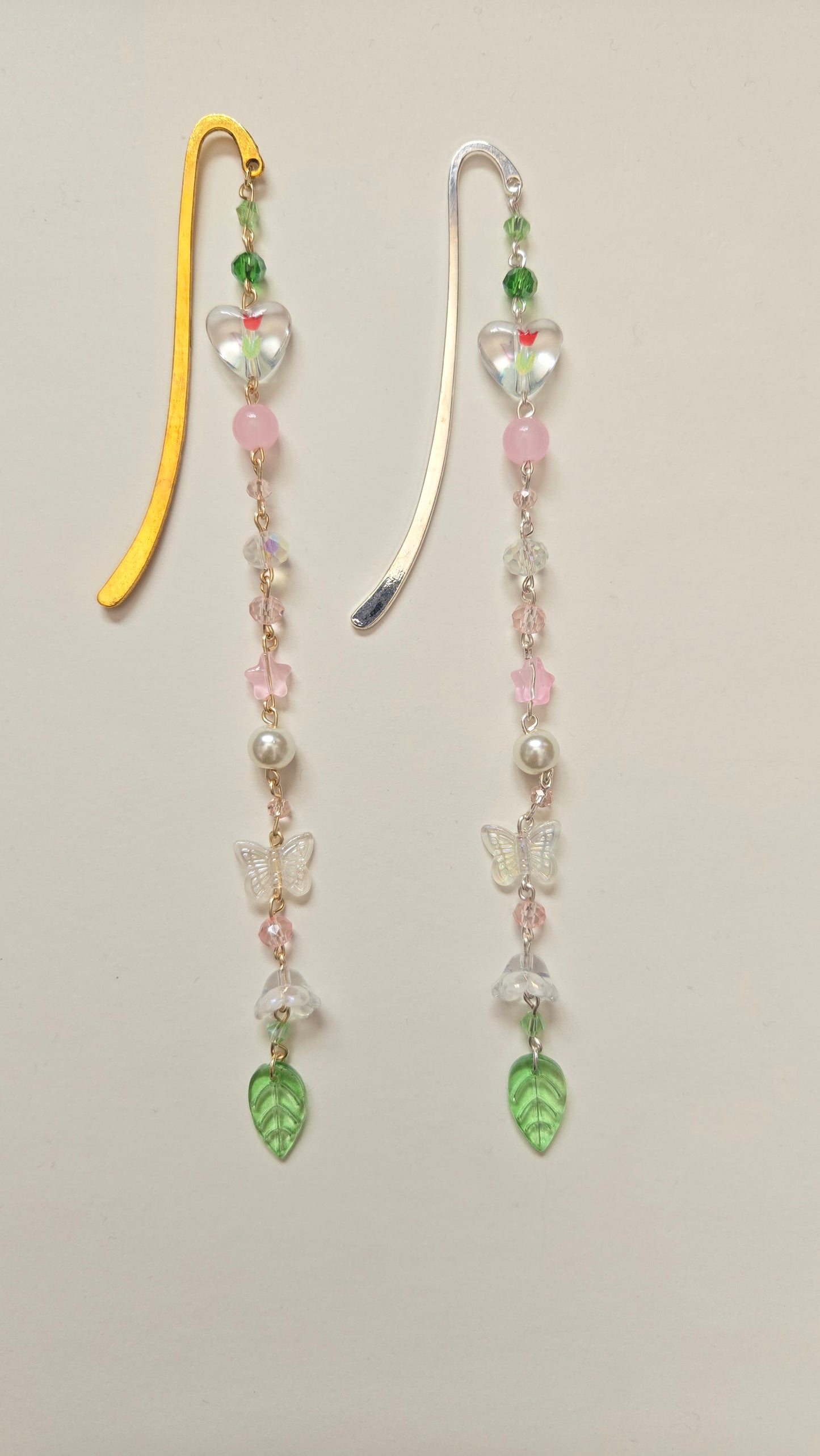 Red Tulip Floral Garden Bookmarks