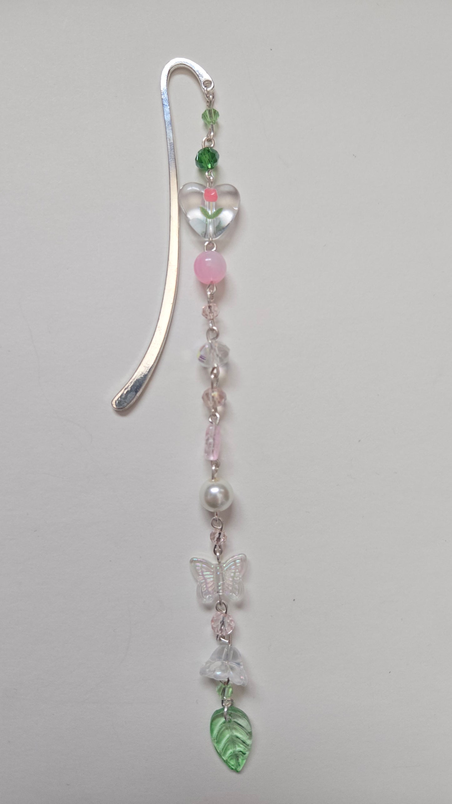 Pink Tulip Floral Bookmarks