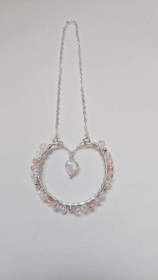 A Heart Of Love Wire-wrapped Decor Piece