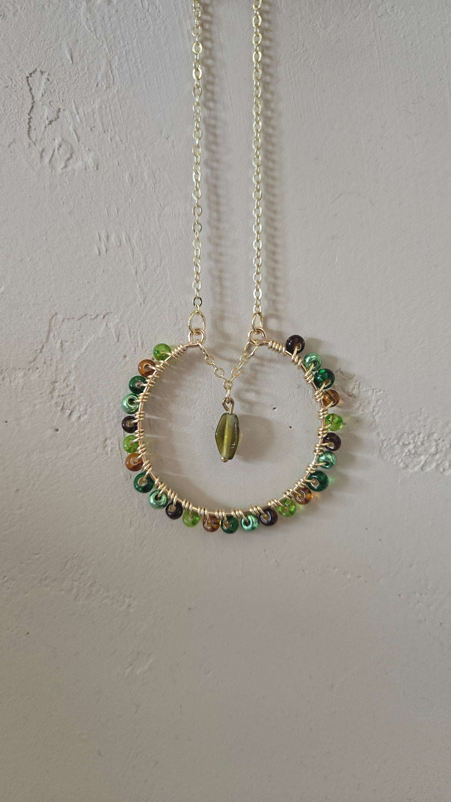 Goblincore Wire-wrapped Decor Piece