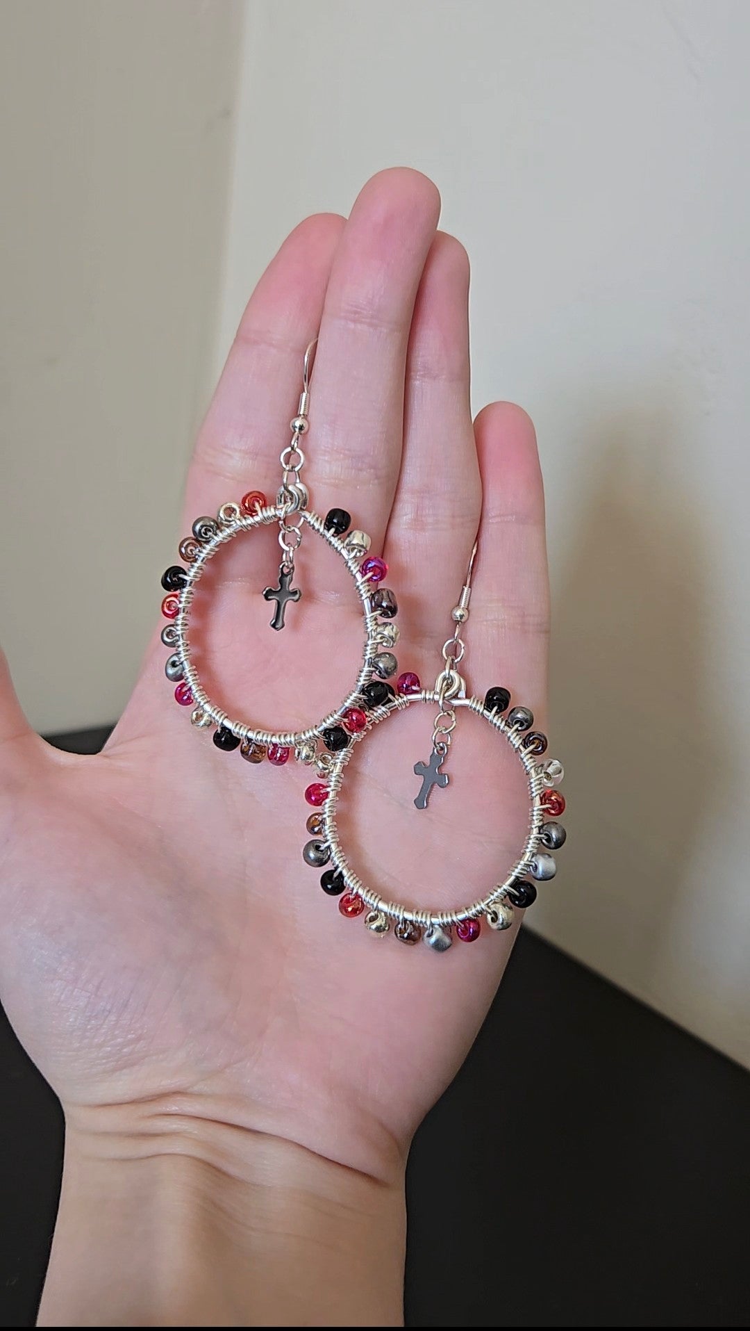 Ares Wire-wrapped Earrings