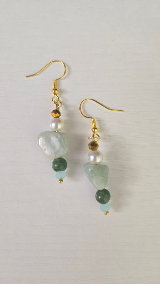 Jade Simple Earrings