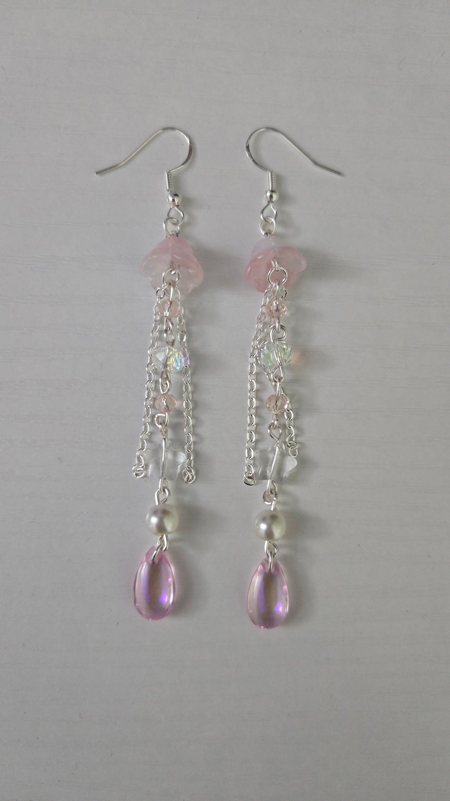 Pink Mini Jellyfish Earrings