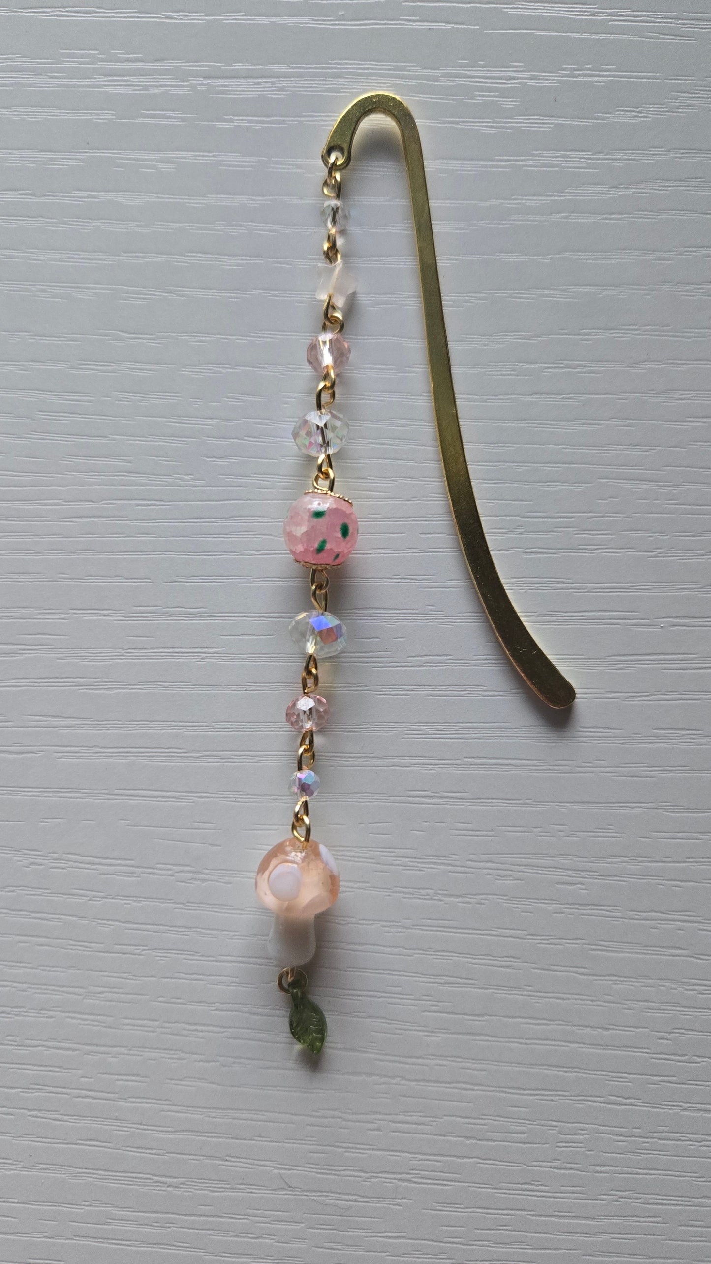 Pink Mushroom Bookmark