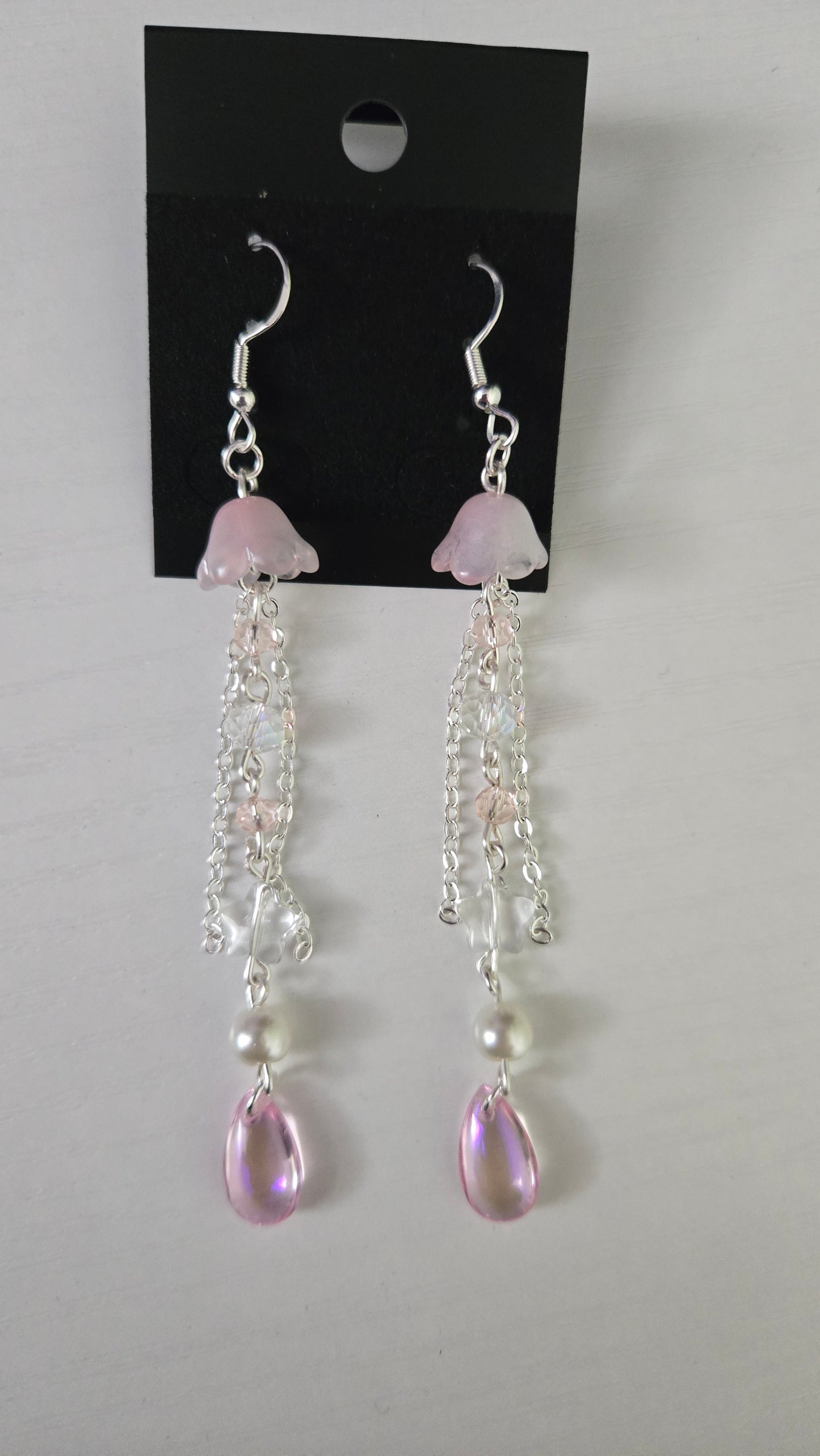 Pink Mini Jellyfish Earrings
