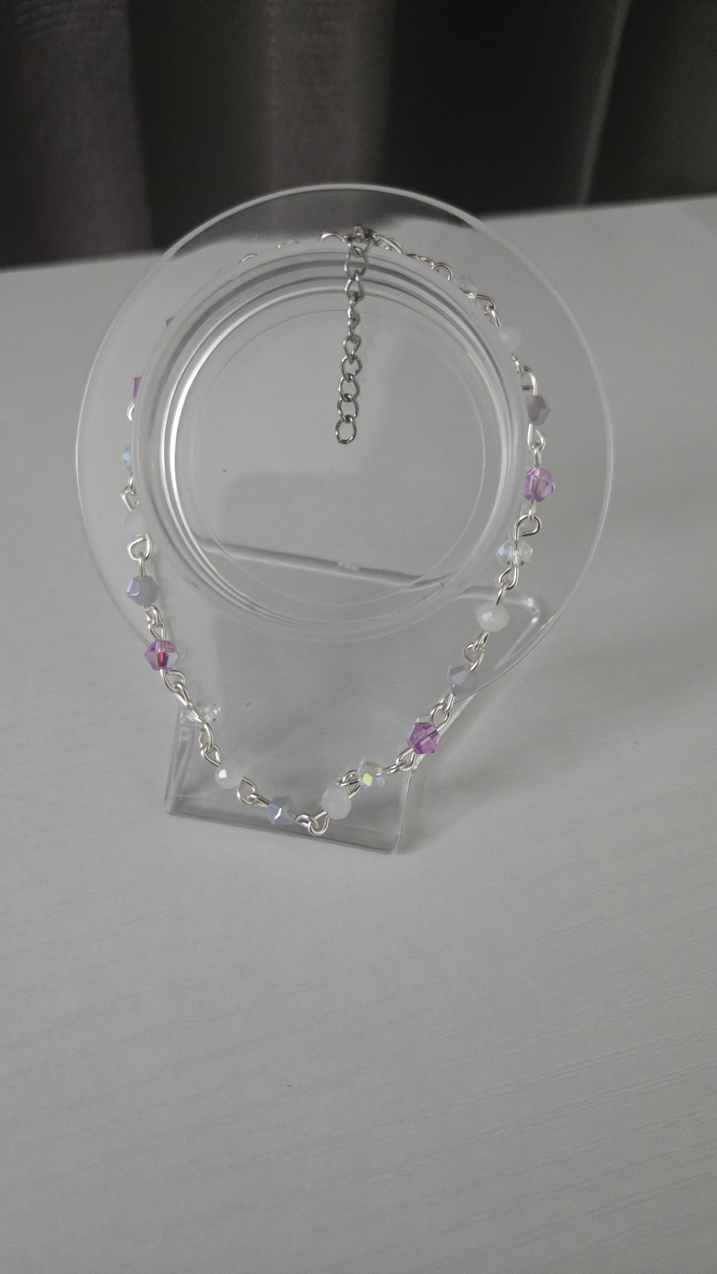 Purple Dainty Bracelet