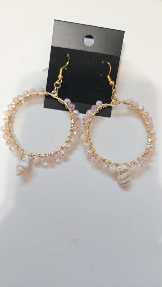 Aphrodite's Love Wire-wrapped Earrings