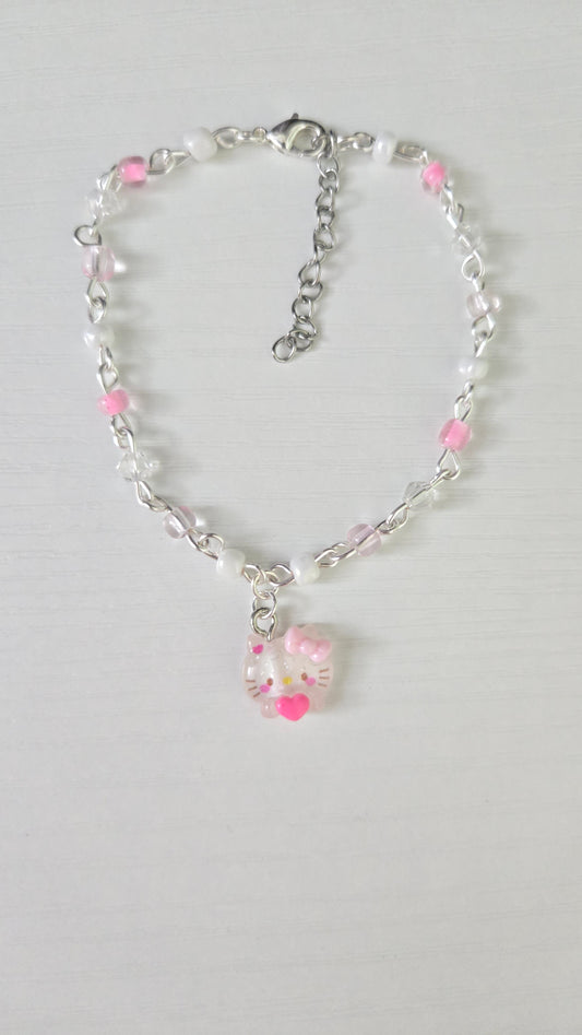 Hello Kitty Heart Bracelet