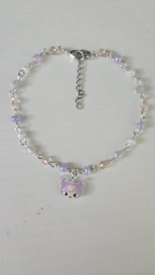 Kuromi Bracelet Purple