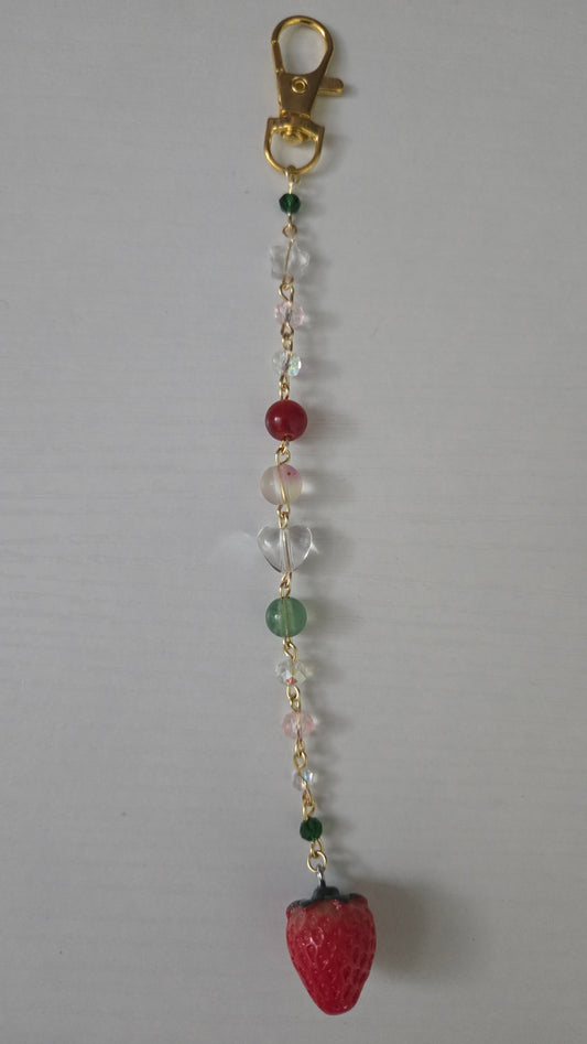 Strawberry Keychain