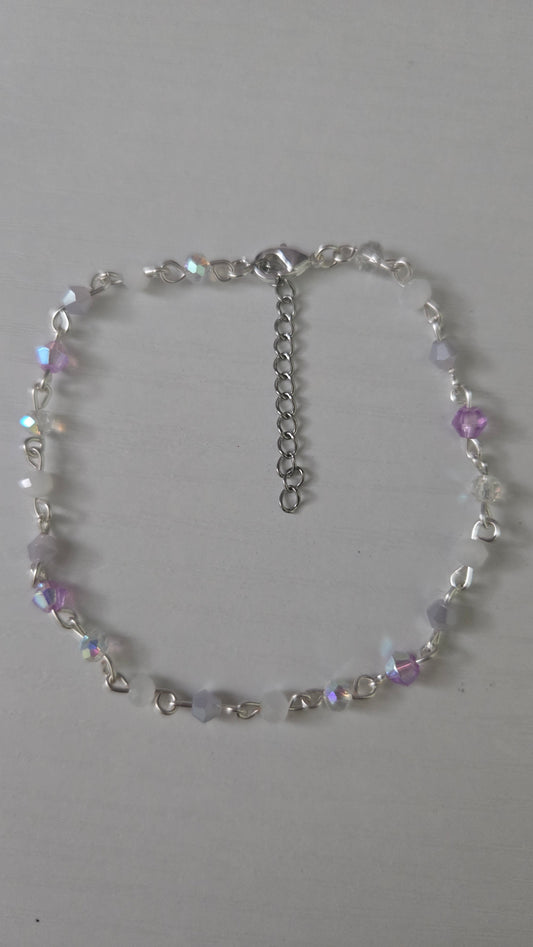 Purple Dainty Bracelet