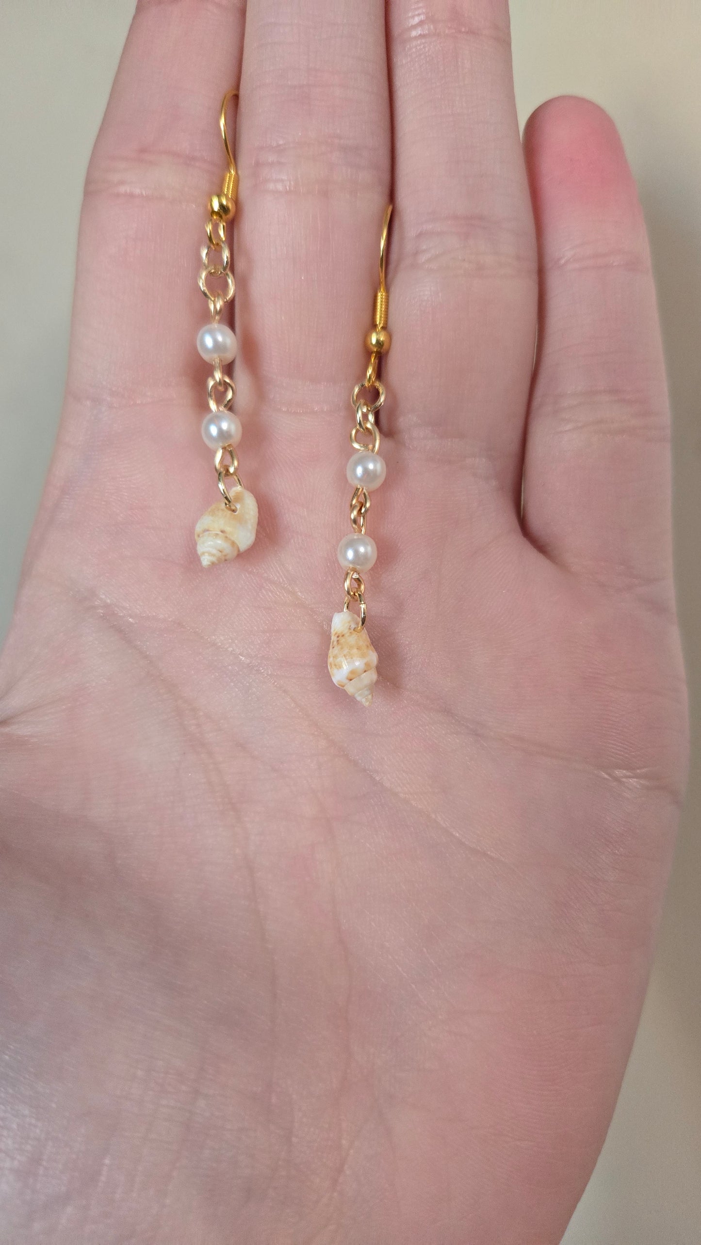 Aphrodite's Love Double Pearl Earrings