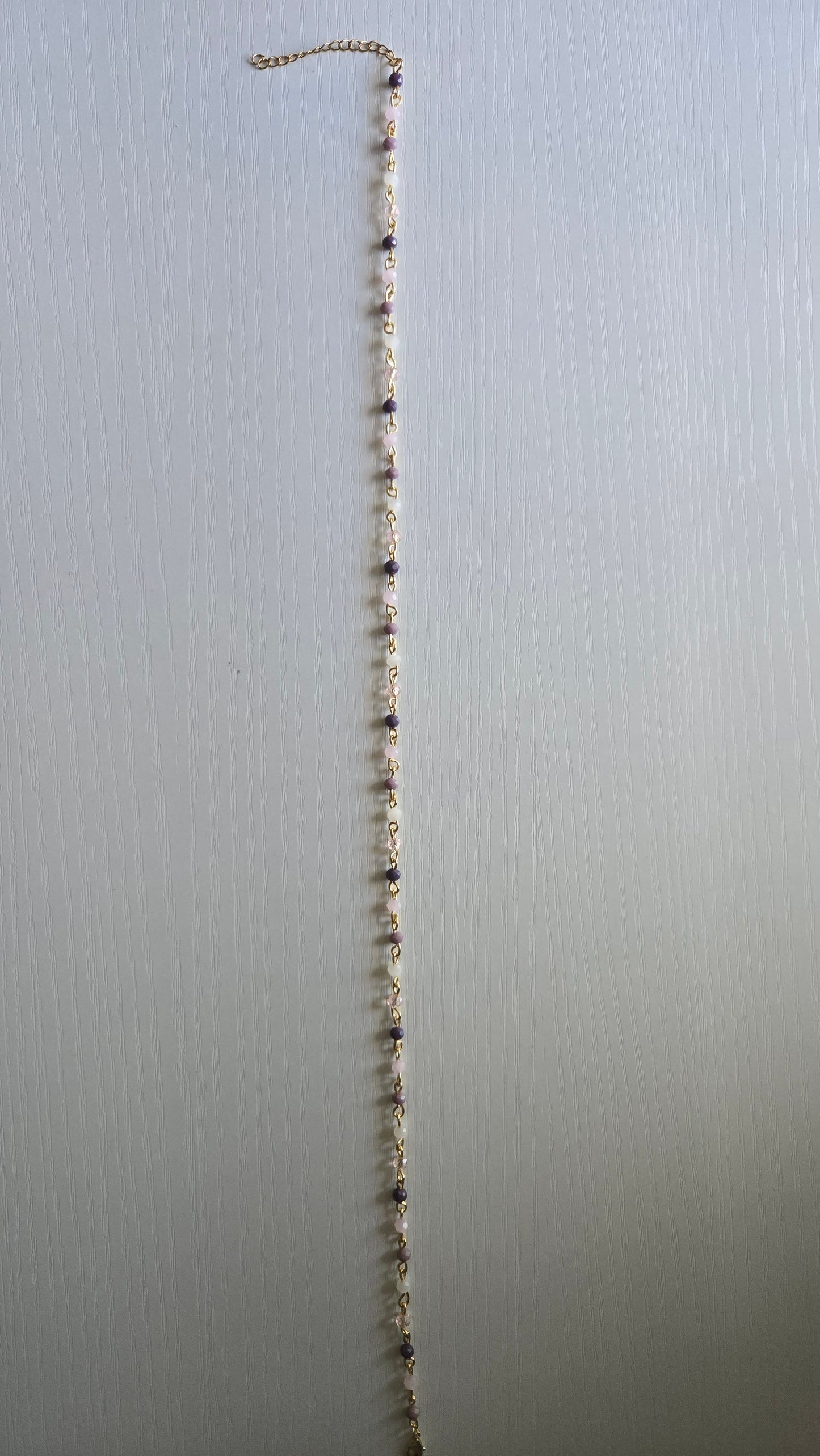 Mauve Dainty Necklace