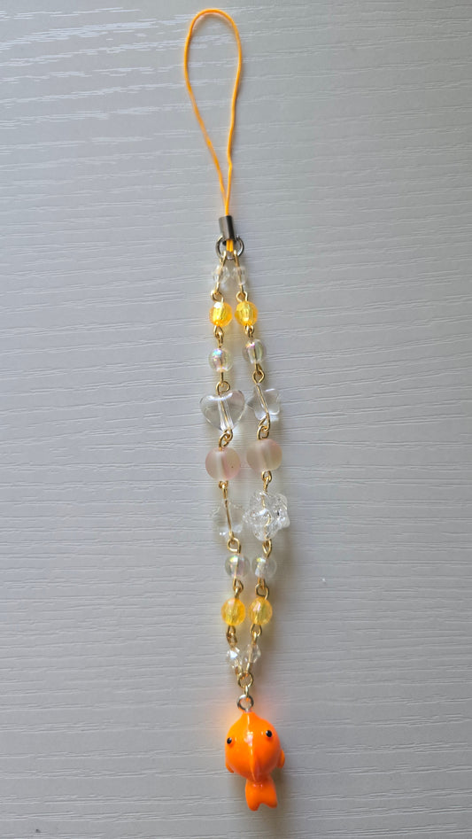 Goldfish Phone Charm