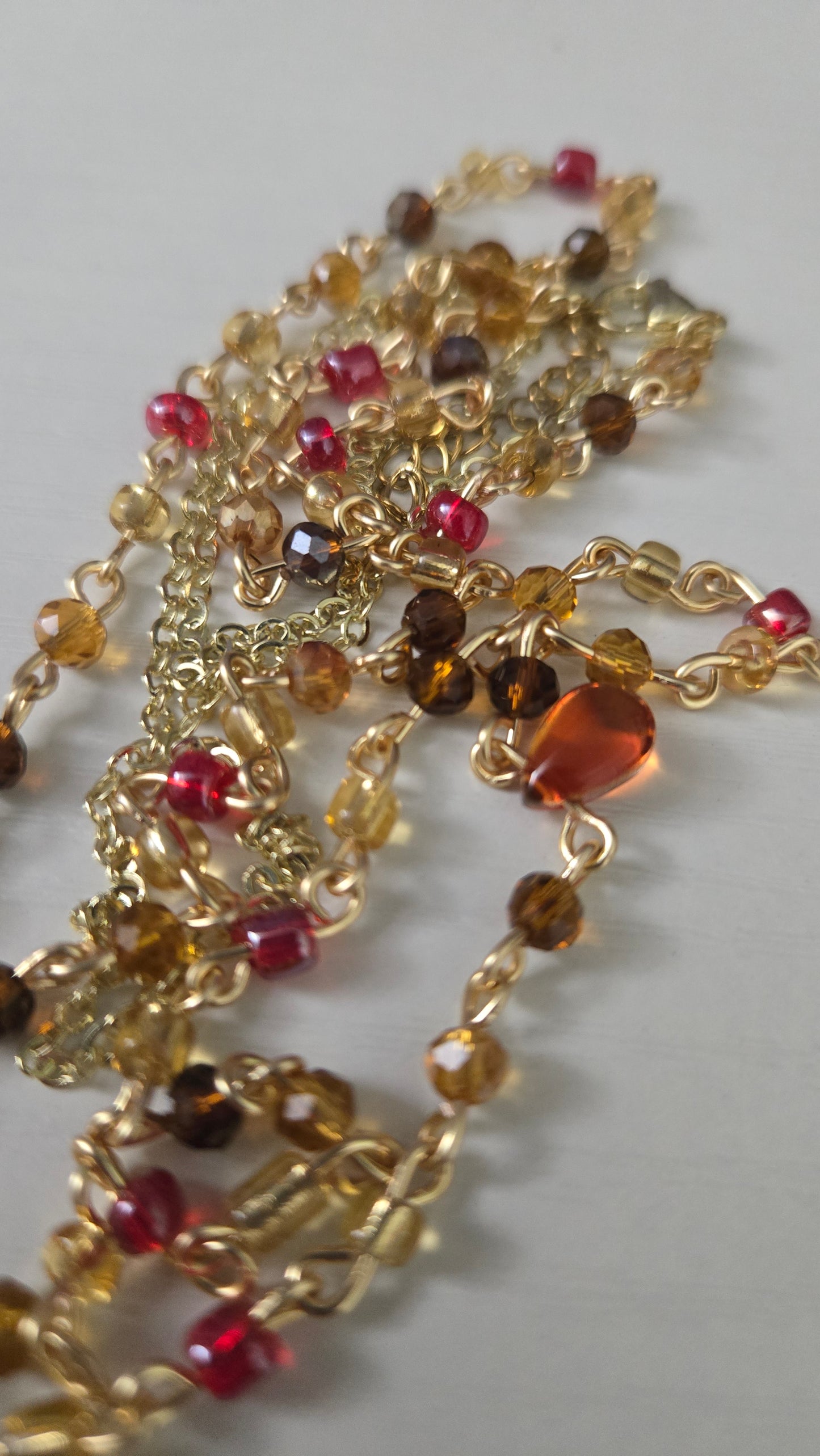 Golden Freddy Inspired Necklace