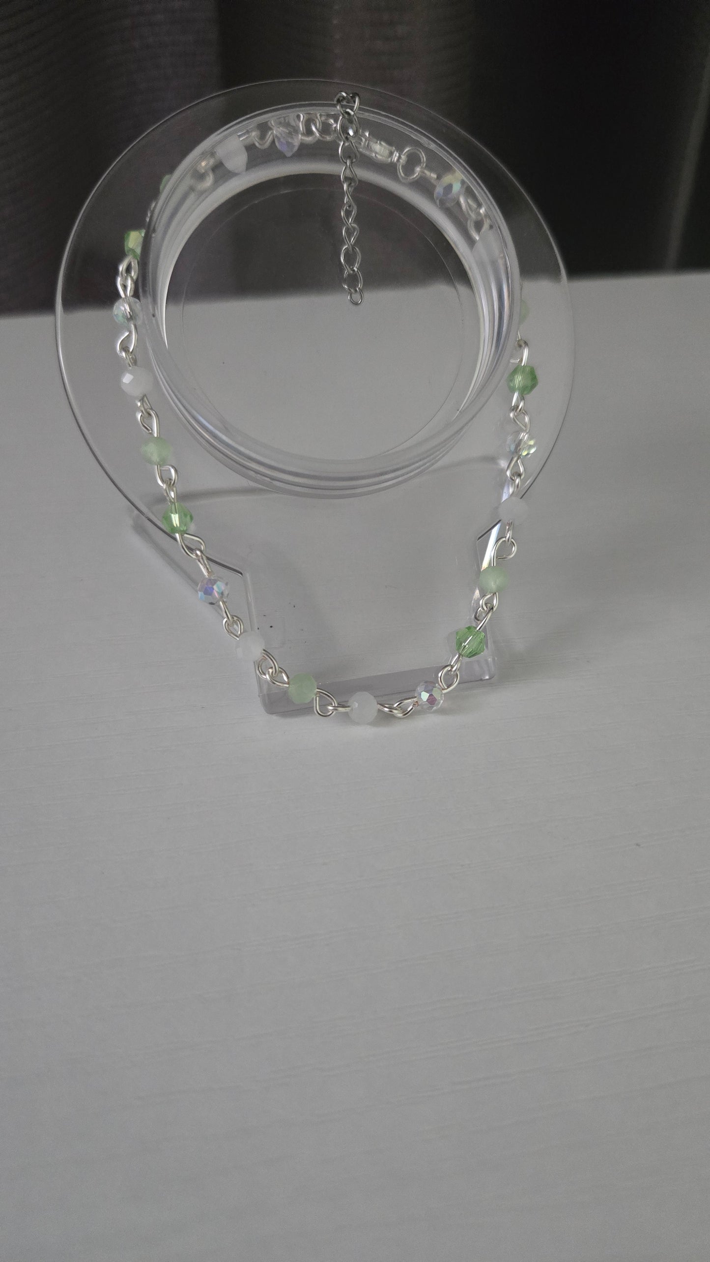 Green Dainty Bracelet