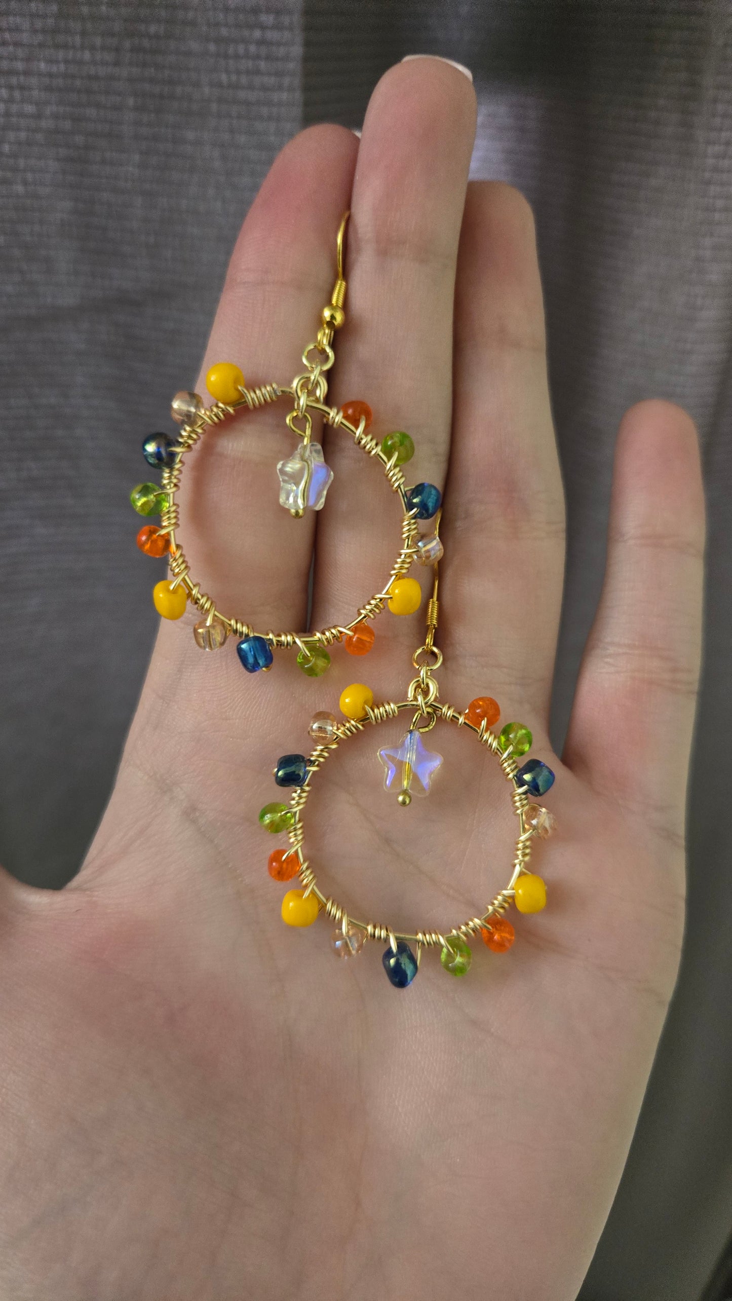 Chica Small Wire-wrapped Earrings