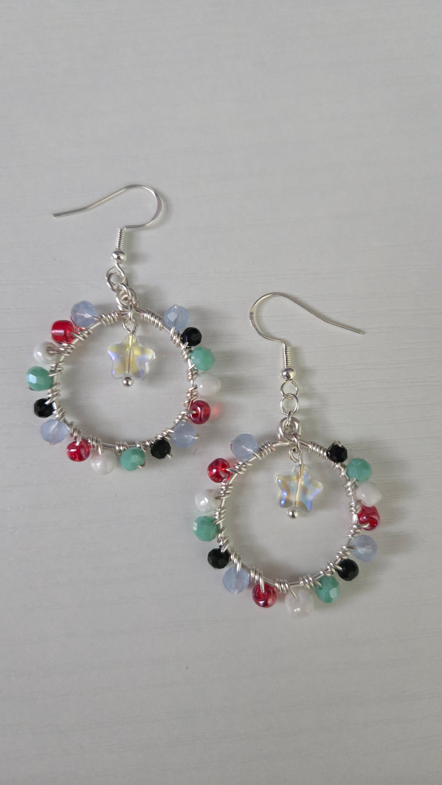 Toy Bonnie Mini Wire-wrapped Earrings