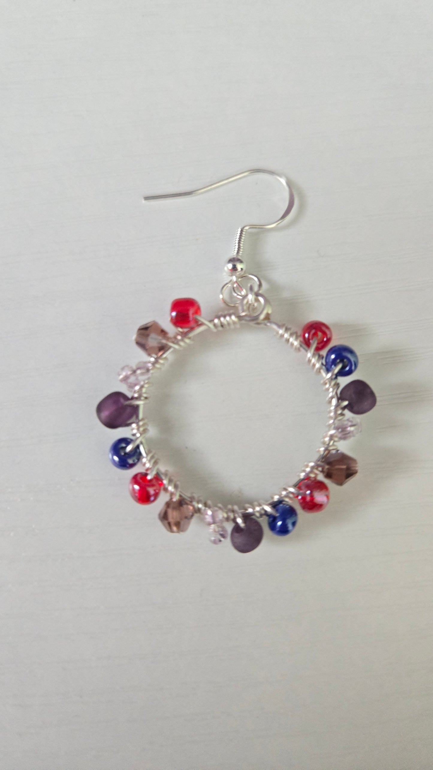 Bonnie Mini Wire-wrapped Earrings