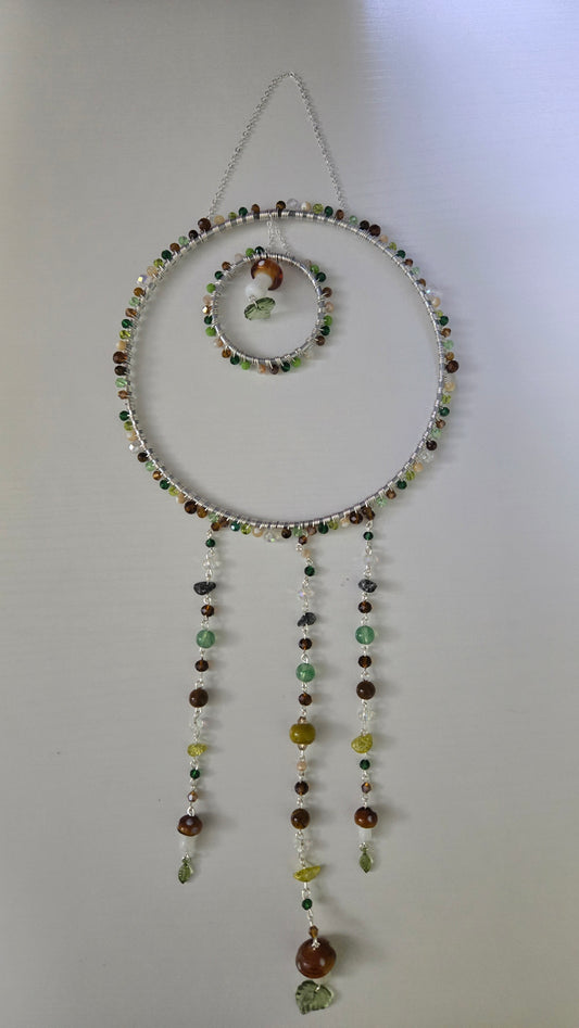 Large Mushroom Suncatcher